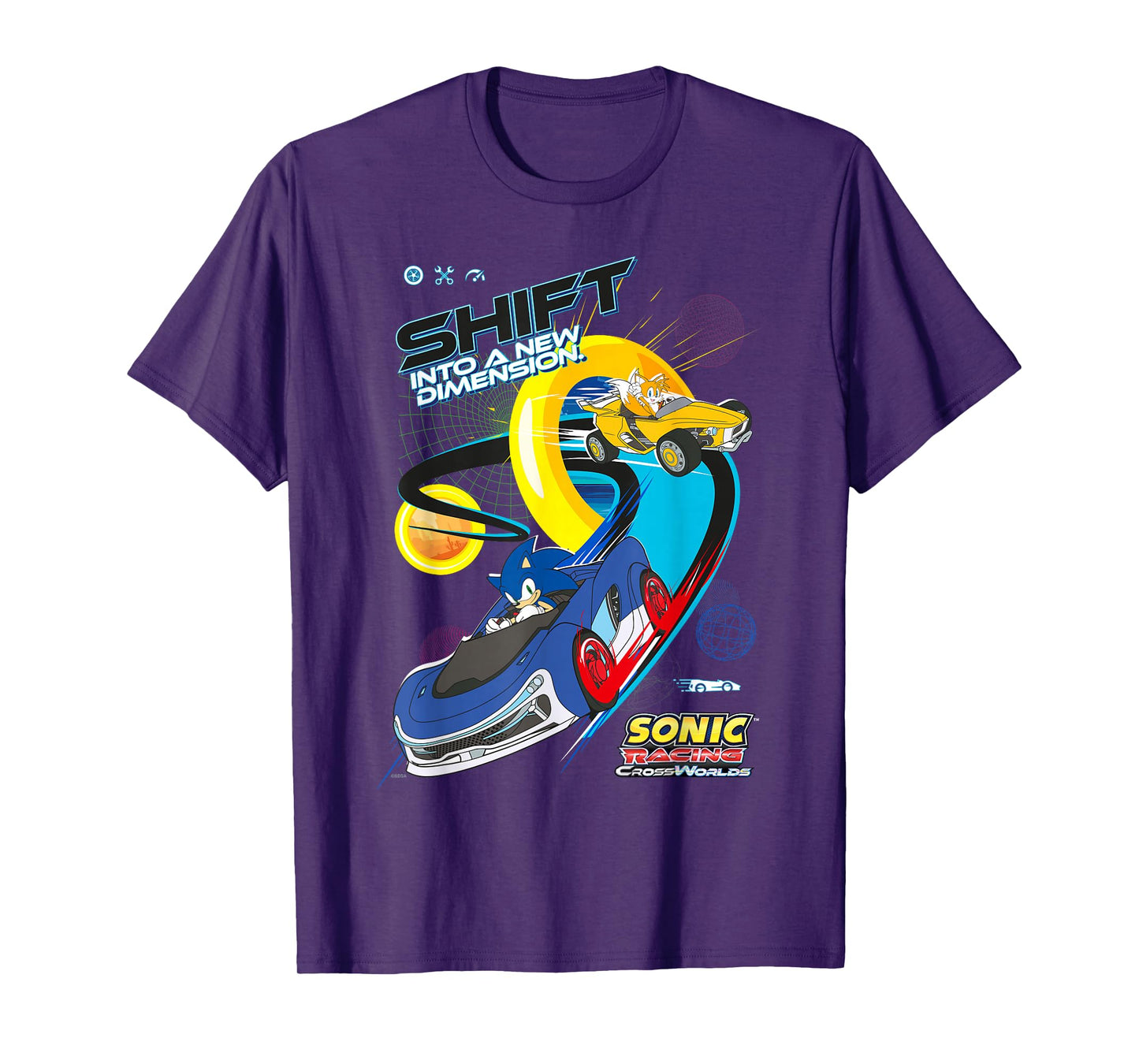 Sonic Racing CrossWorlds "Shift into a New Dimension" T-Shirt