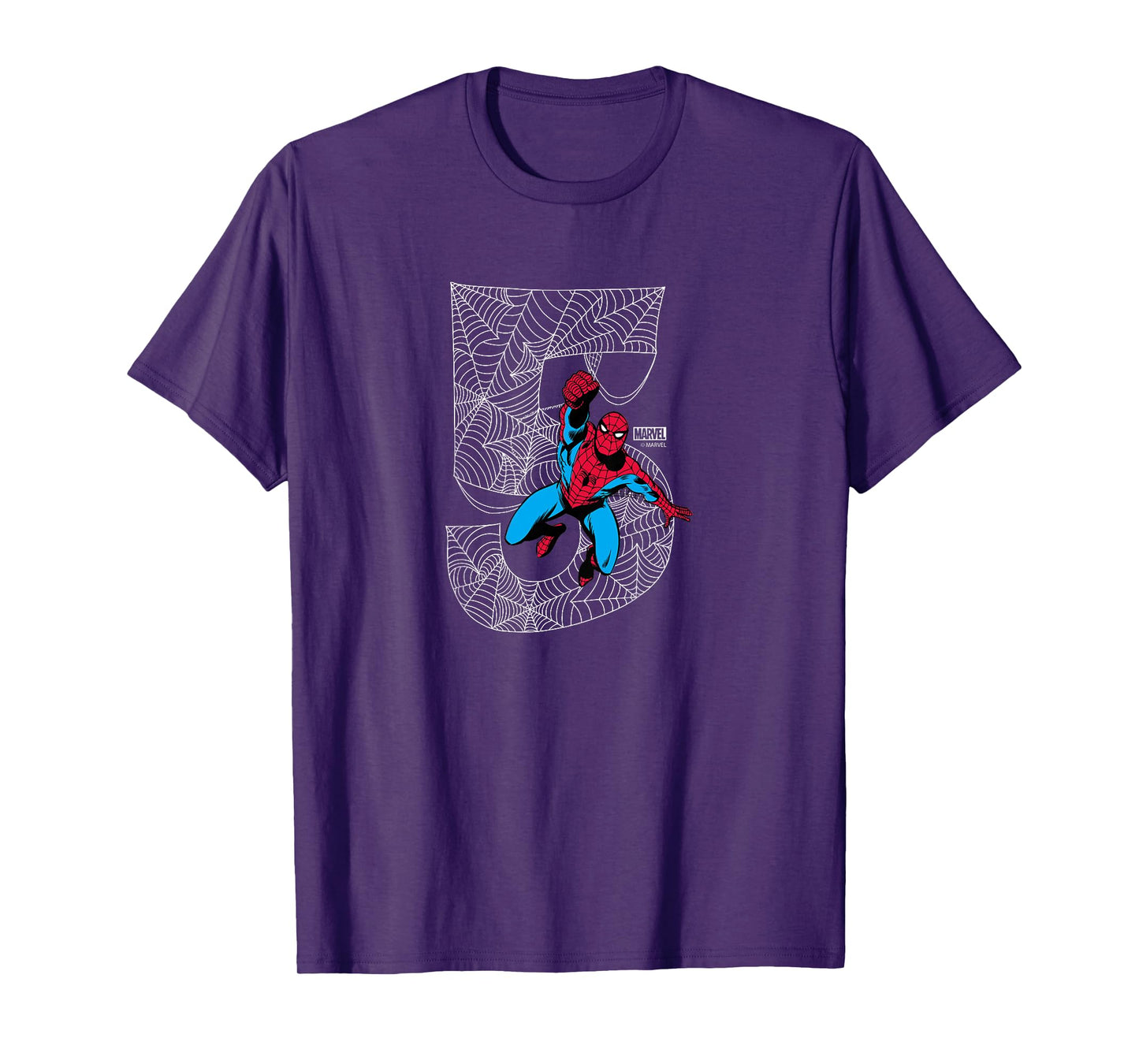Kids Spider-Man - 5th Birthday T-Shirt