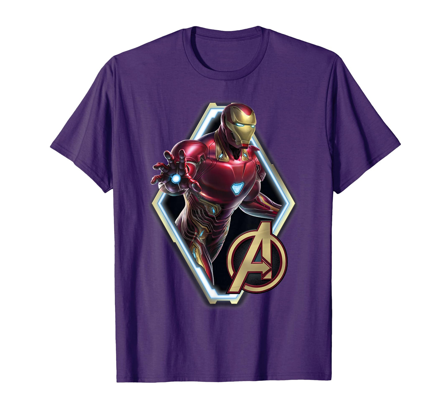 Marvel Avengers Endgame Iron Man Logo Graphic T-Shirt T-Shirt