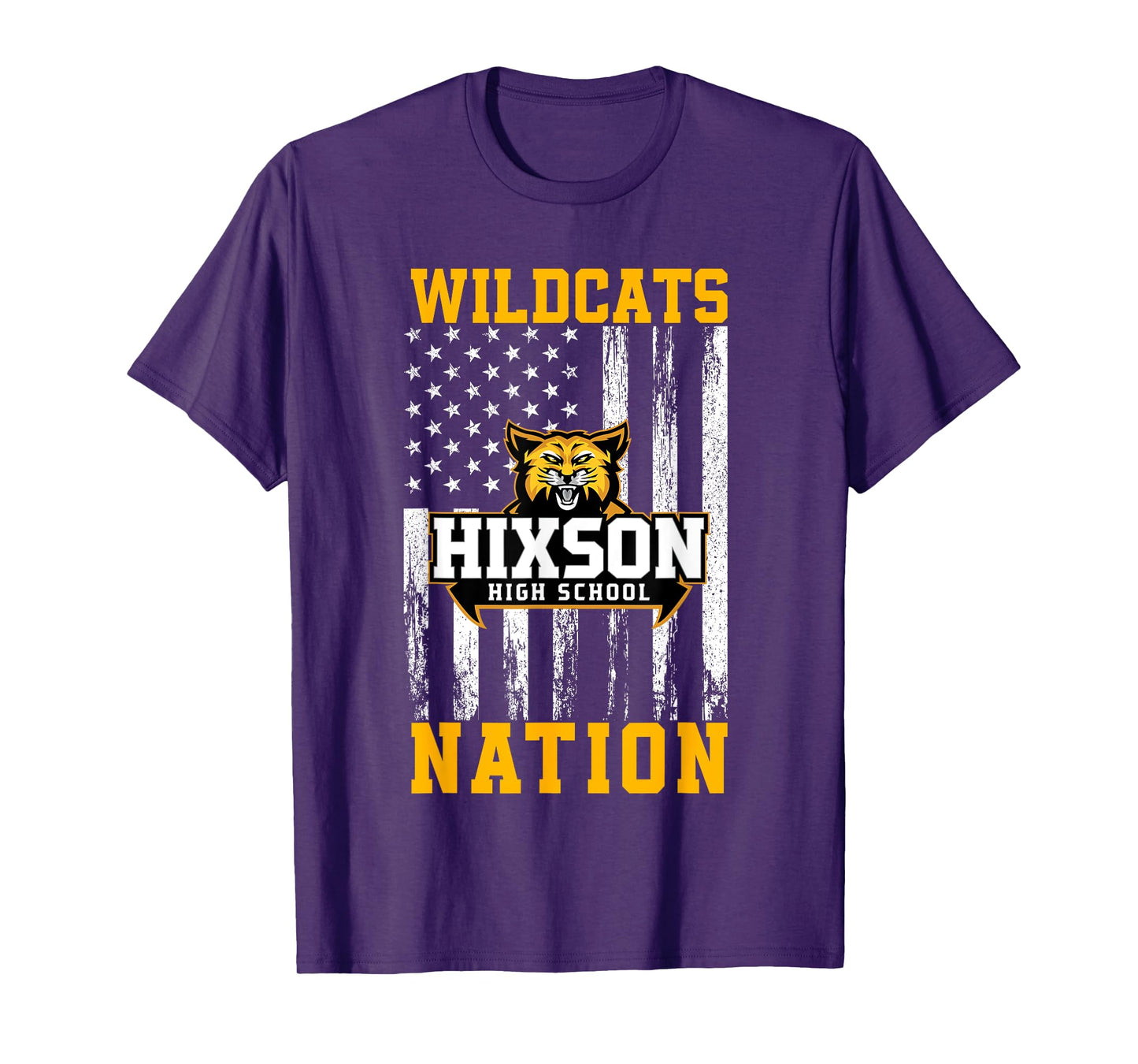 Hixson Wildcats Logo Nation HS T-Shirt