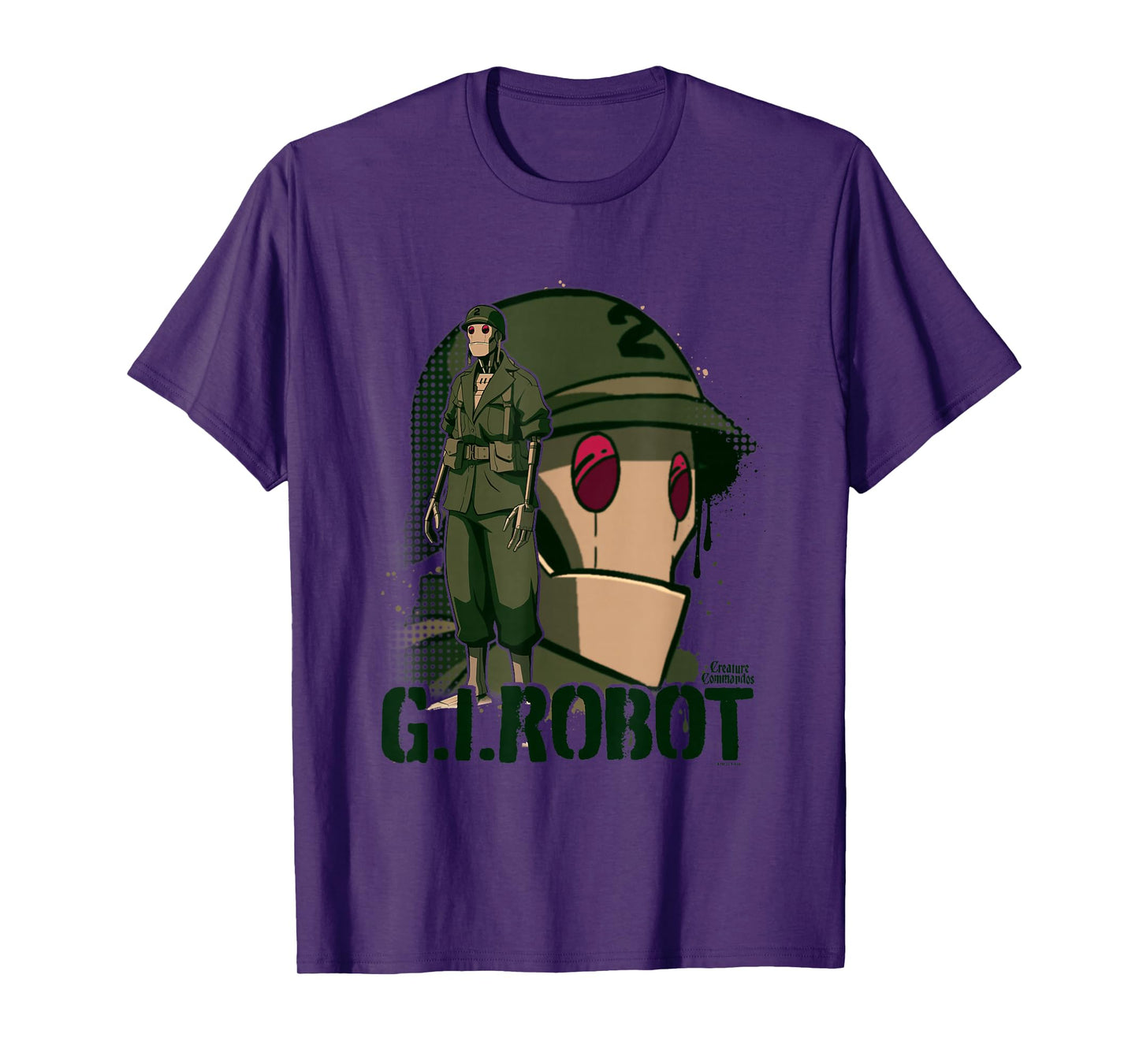 Creature Commandos G.I. Robot Showcase T-Shirt