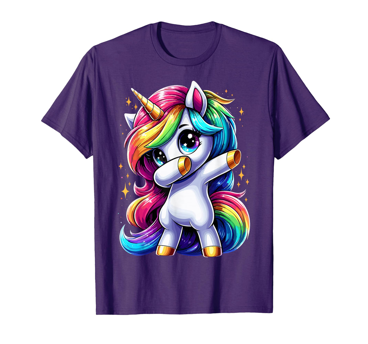 Dabbing Unicorn Rainbow Cute Unicorn Dab T-Shirt