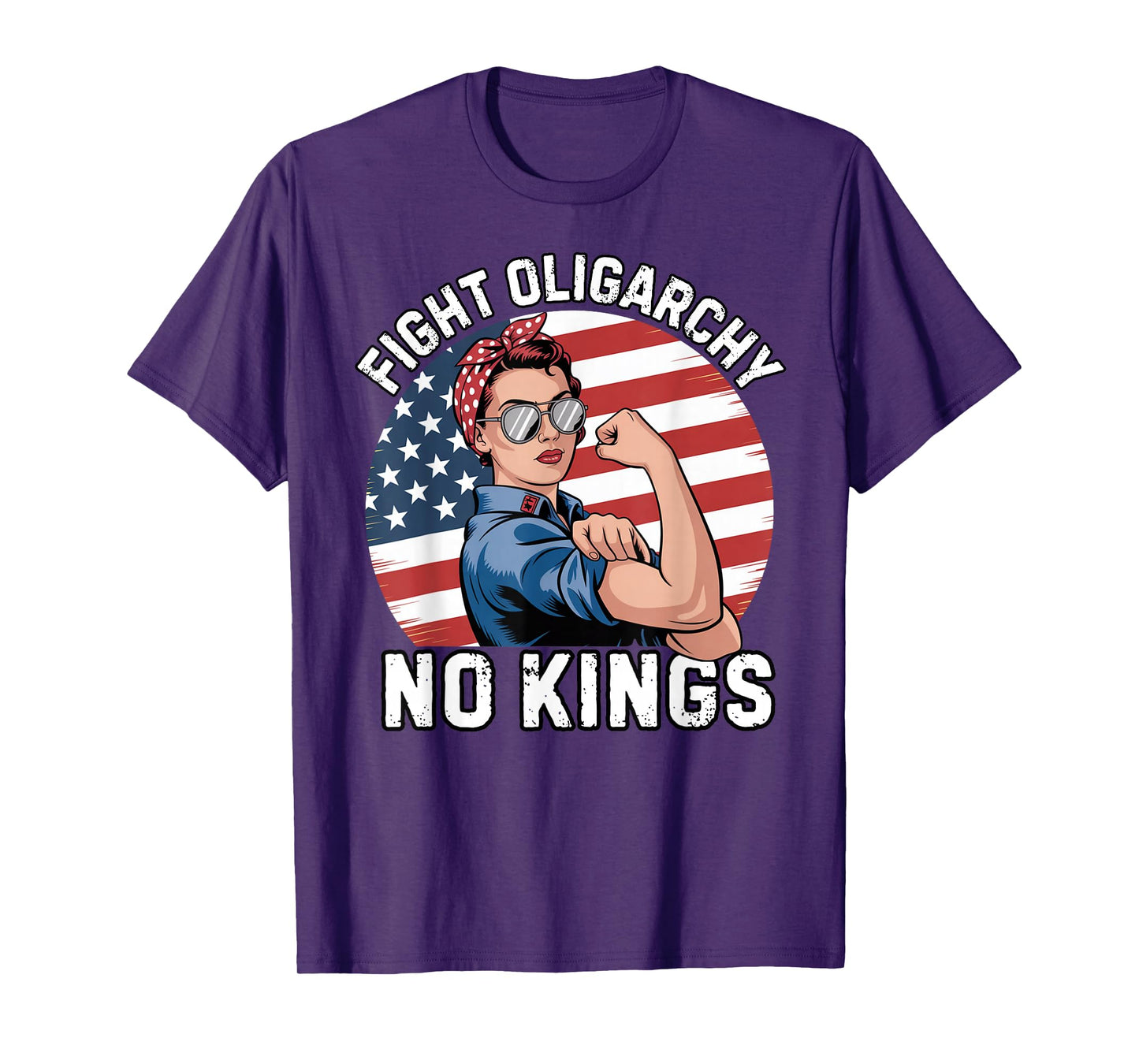 Fight Oligarchy No Kings T-Shirt