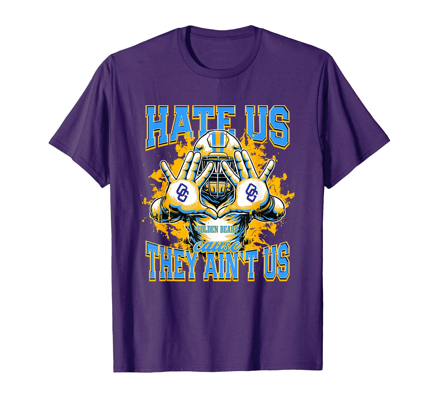 Oak Glen Golden Bears Logo Hate Us Cause They Ain't HS T-Shirt