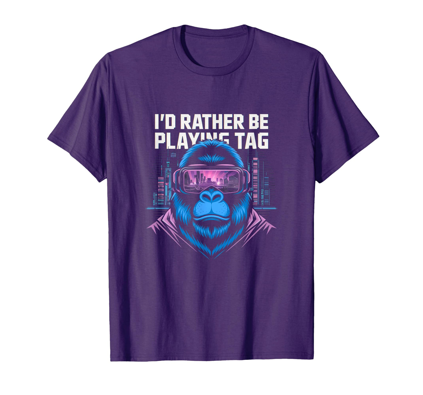 I'd Rather Be Playing Tag VR Gaming T-Shirt