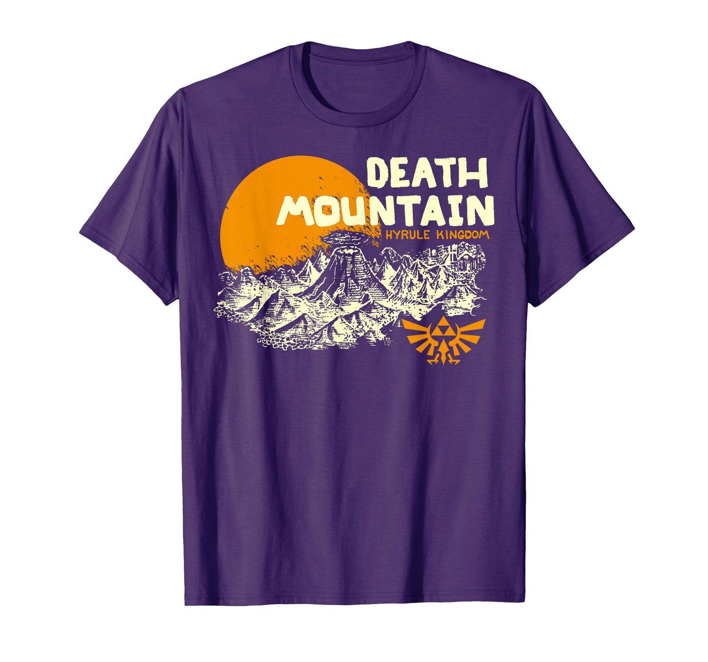 Nintendo Legend Of Zelda Hyrule Death Mountain Scenery T-Shirt