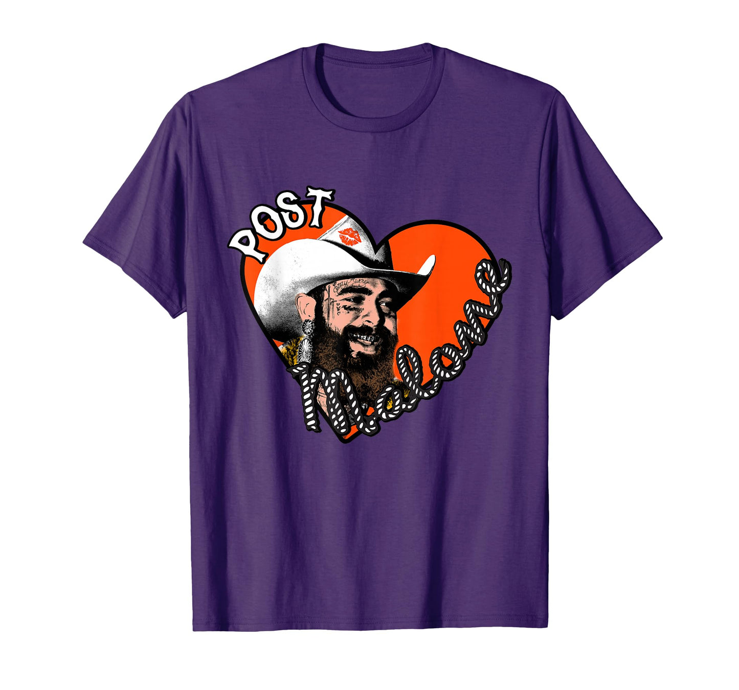 Official Post Malone Heart Photo T-Shirt