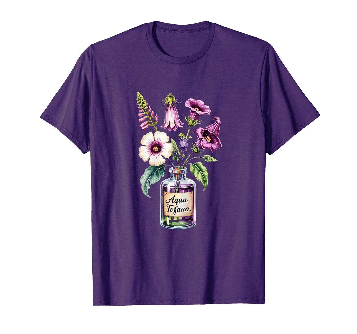 Aqua Tofana Apothecary Feminist Women Poison T-Shirt