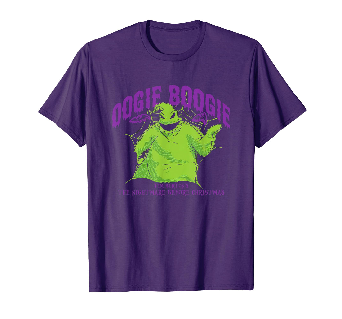 Disney The Nightmare Before Christmas Oogie Boogie Poster T-Shirt