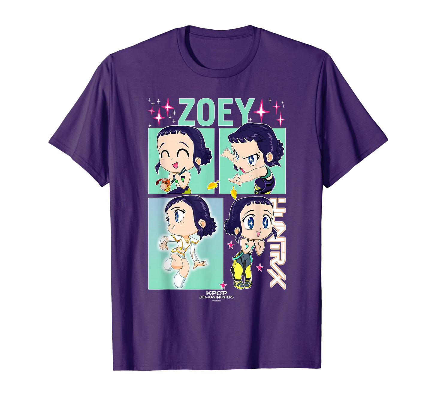 KPop Demon Hunters Zoey Officially Licensed T-Shirt
