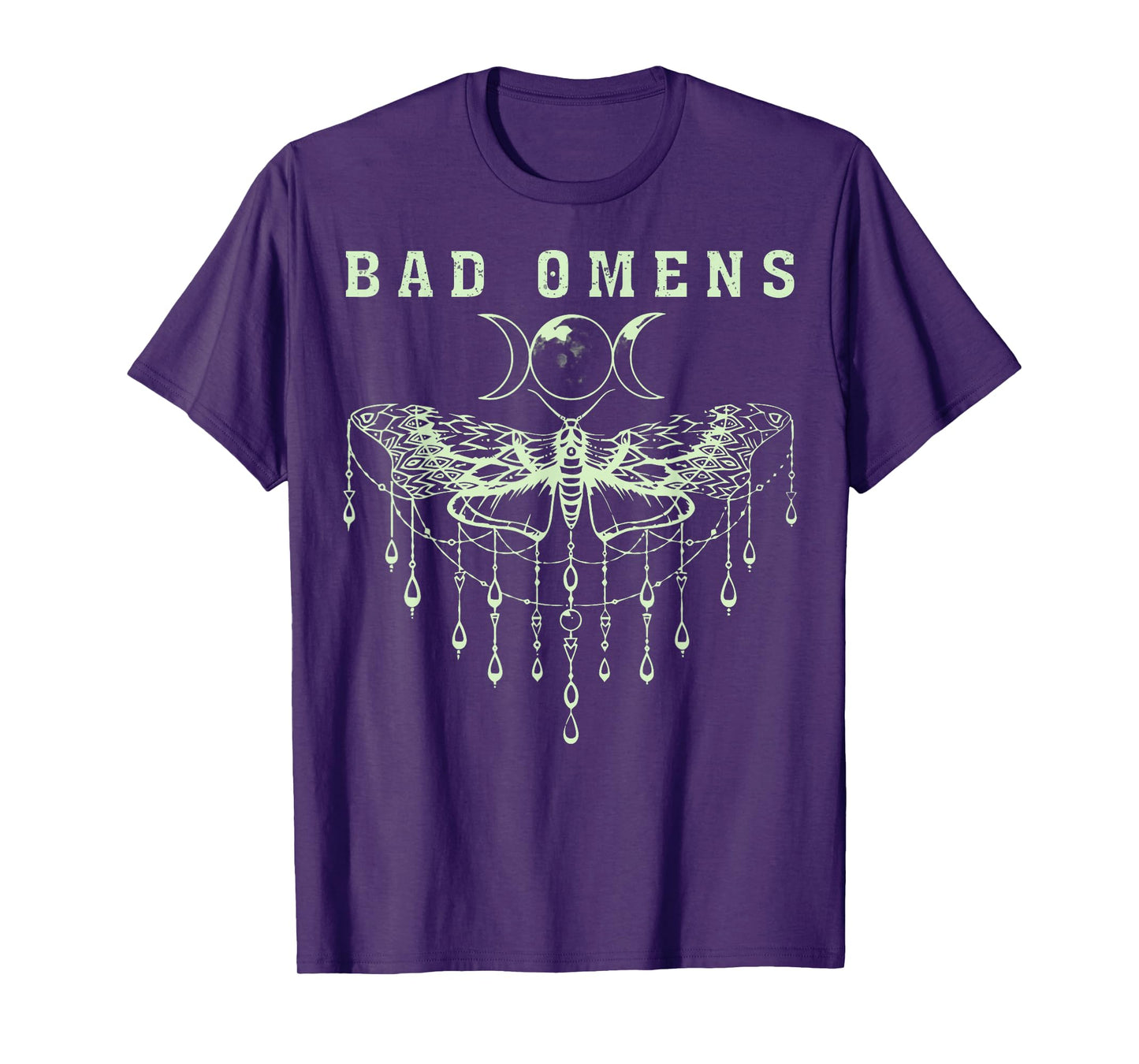 Retro Vintage Bad Omens Moth For Women Men Kids Youth T-Shirt