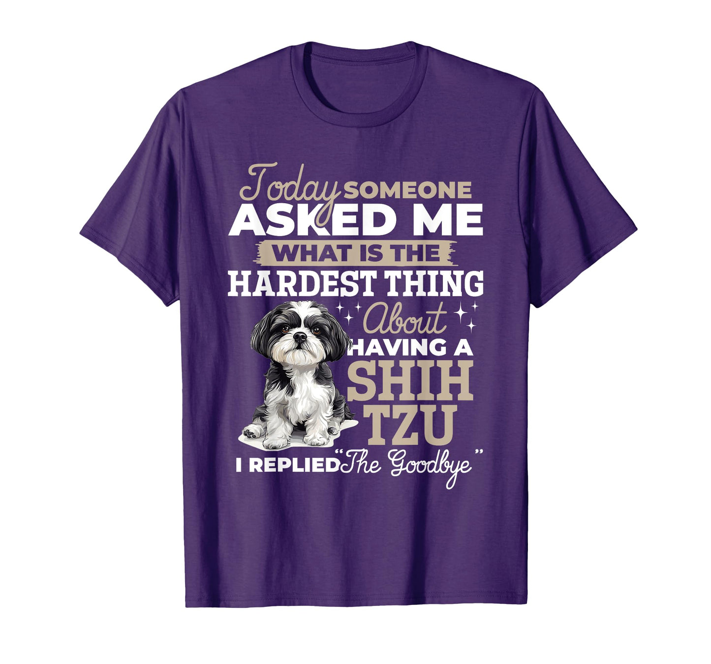 Shih Tzu Dog Owner T-Shirt