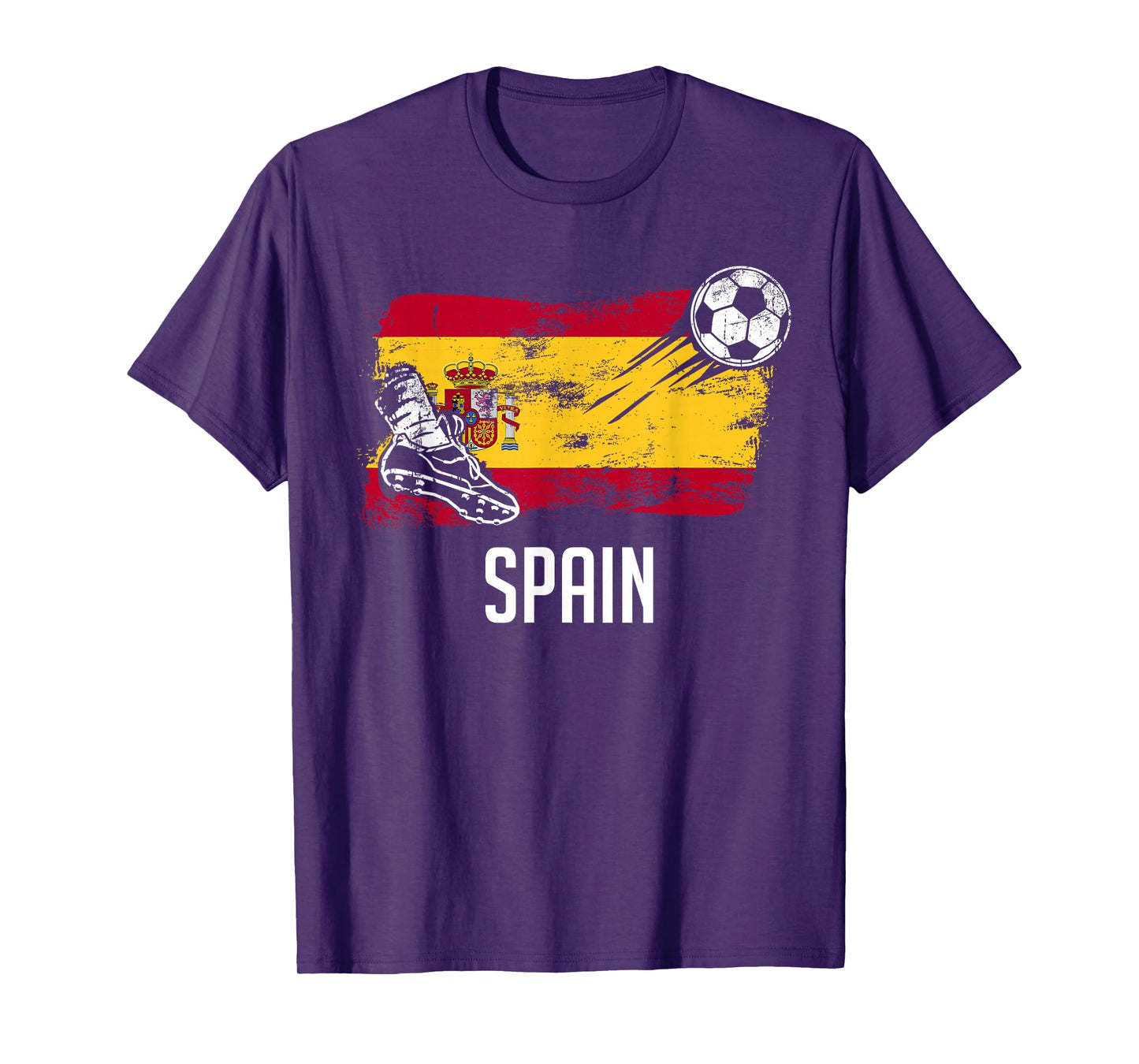 Spain Flag Jersey Spanish Soccer Team Spanish T-Shirt