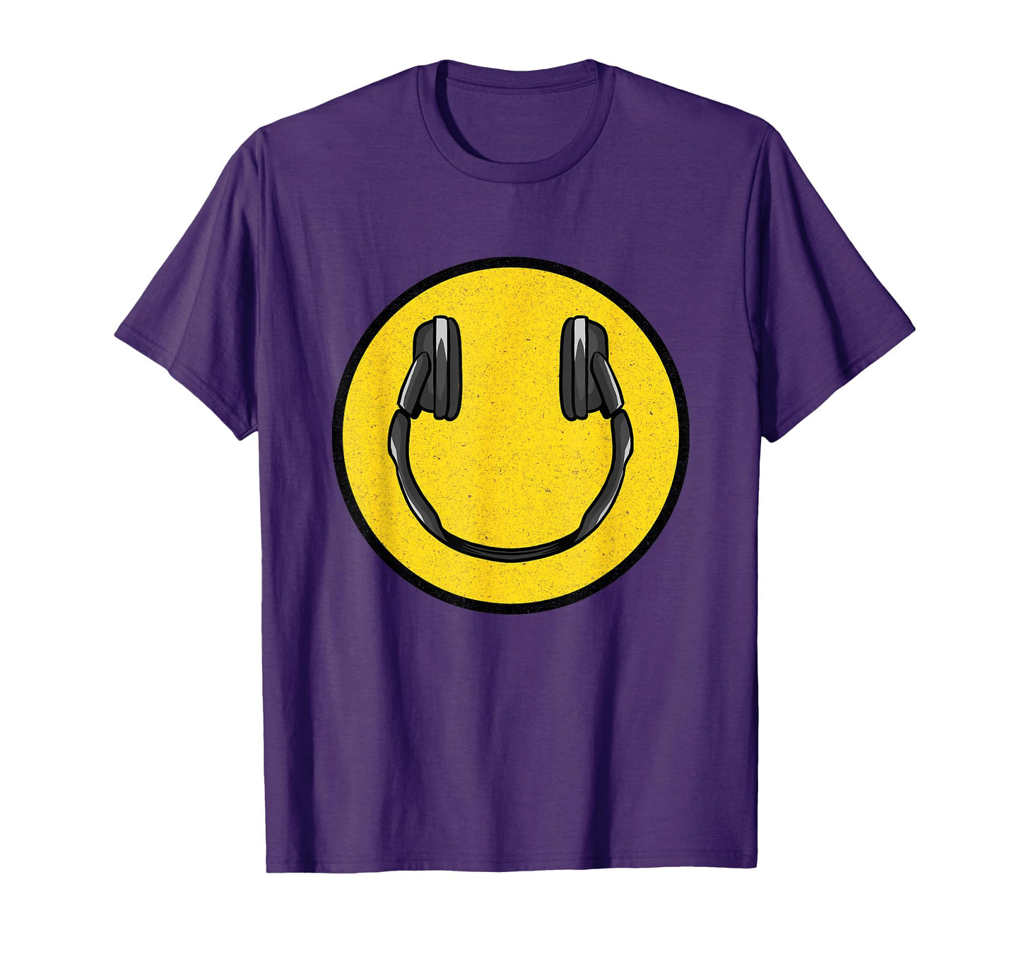 Love The 90's Retro Vintage Headphones Smile Grunge Music DJ T-Shirt