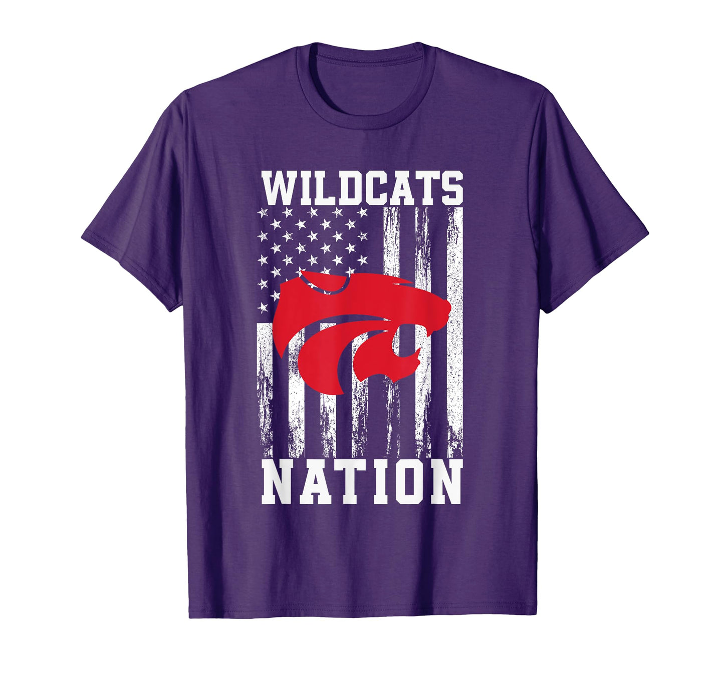 Splendora Wildcats Logo Nation HS T-Shirt