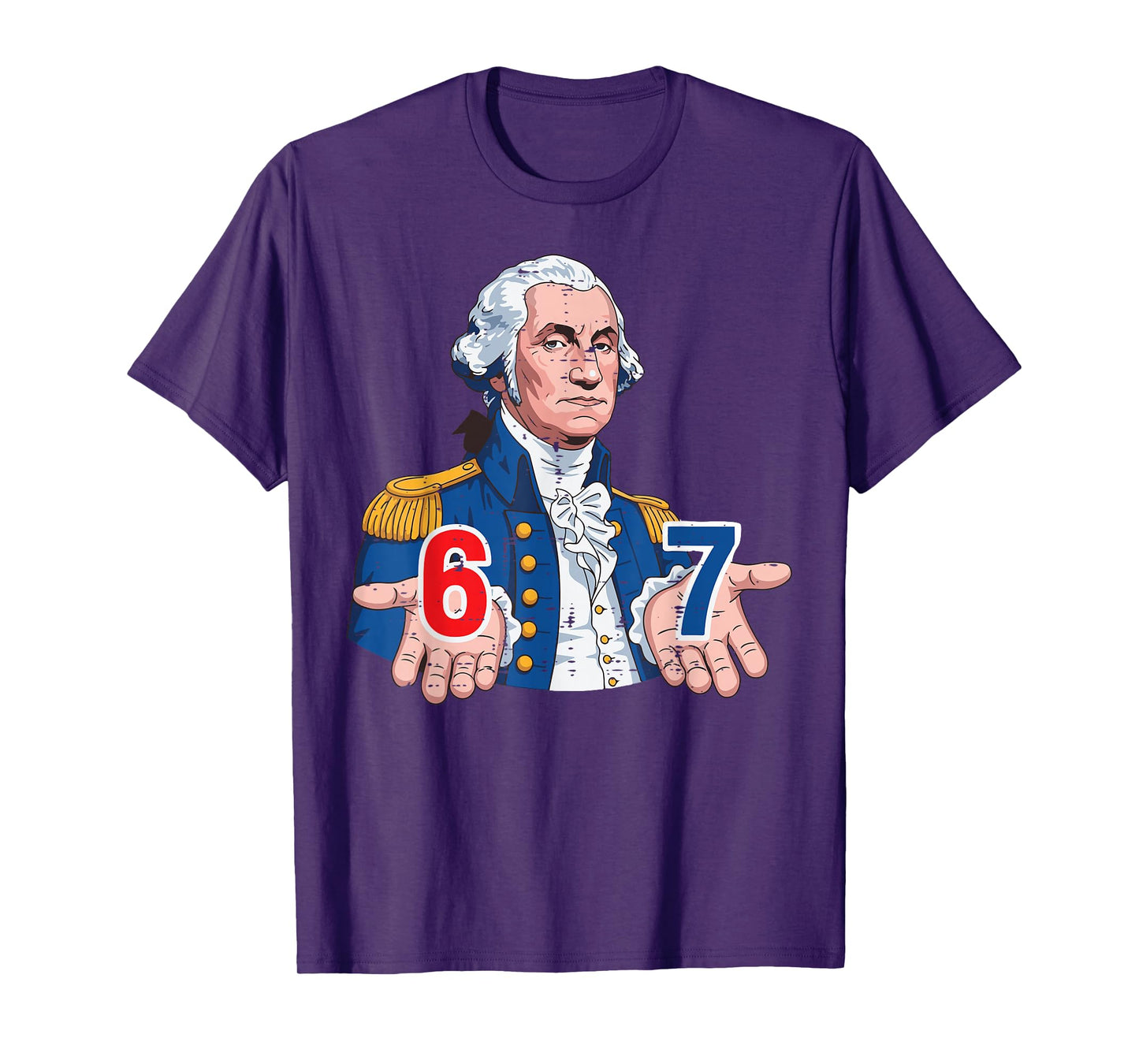 6 7 Washington Funny 67 Costume Meme Six Seven Kids Youth T-Shirt