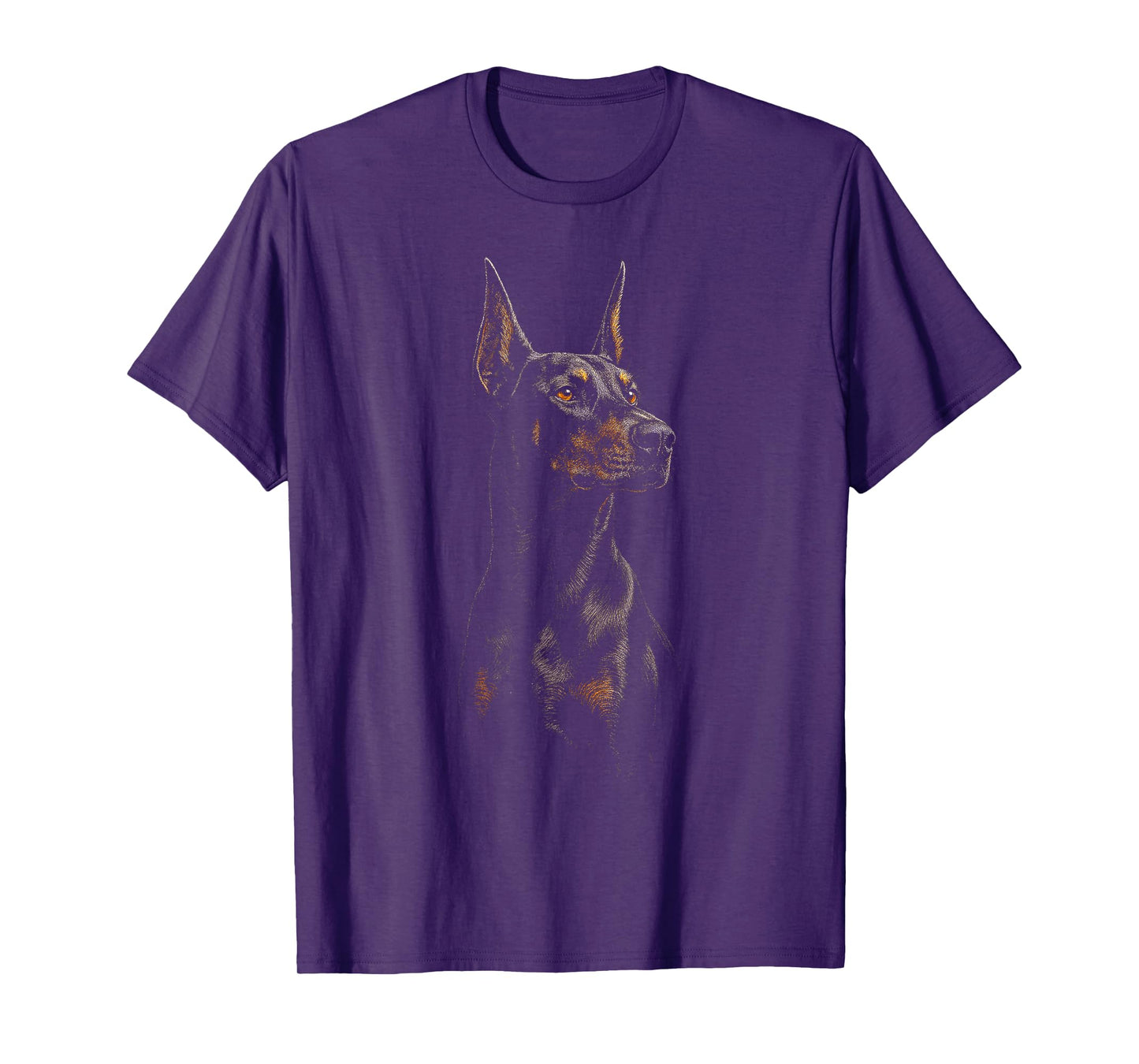 Doberman Dog Gift Lover for Men Women Dog Mom Dad Owner T-Shirt