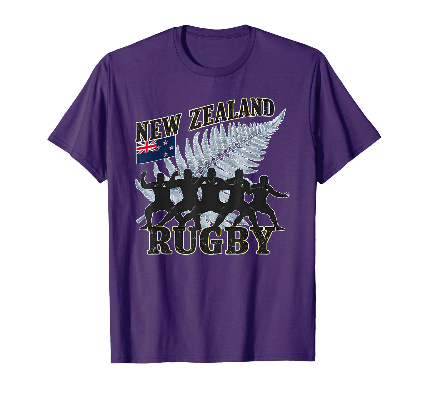 New Zealand Rugby Fan shirt All black Haka Maori dance T-Shirt