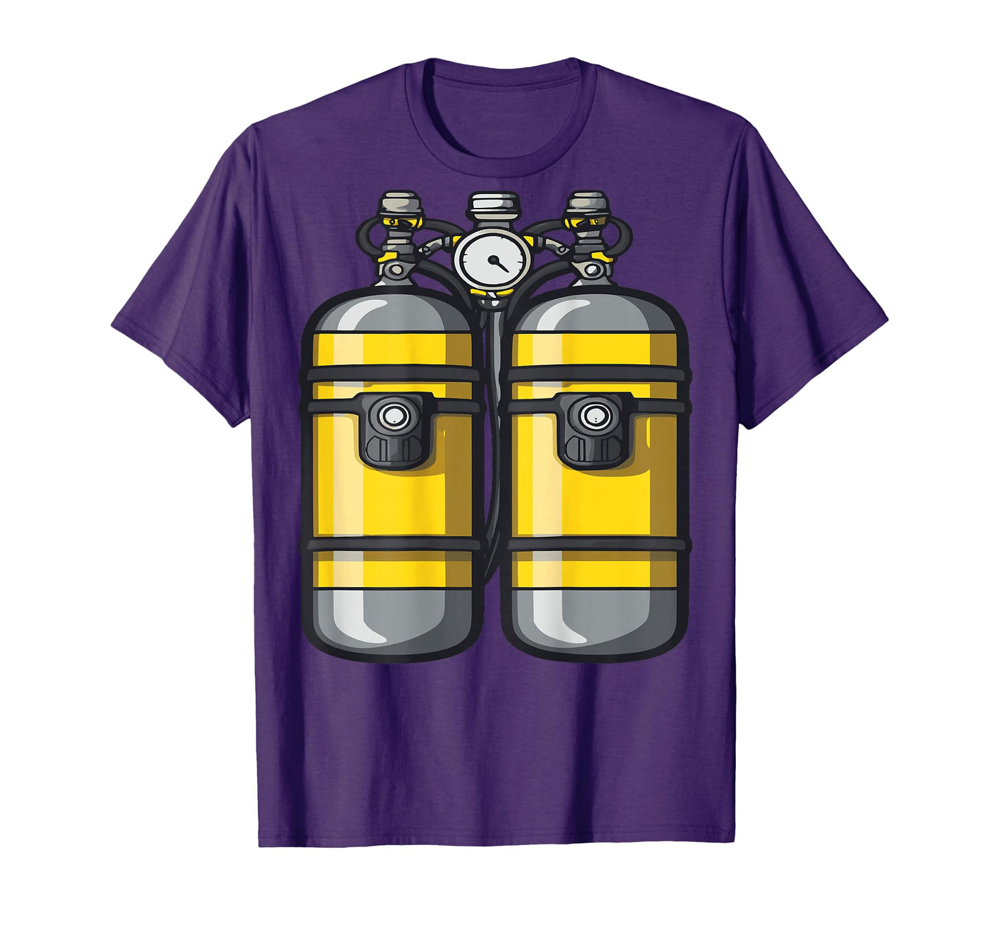 BACKPRINT Scuba Tank T-Shirt