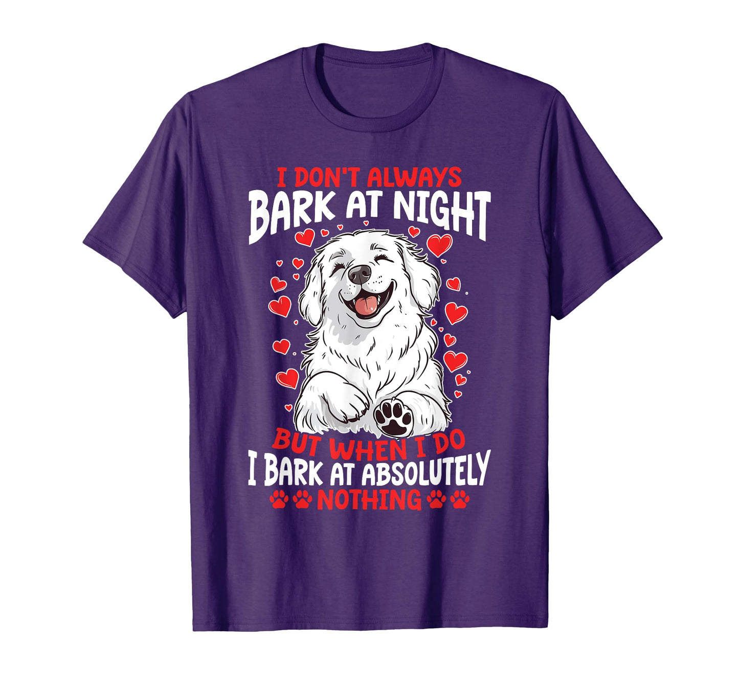 Great Pyrenees Dog Owner T-Shirt for Men Women Girls Kids
