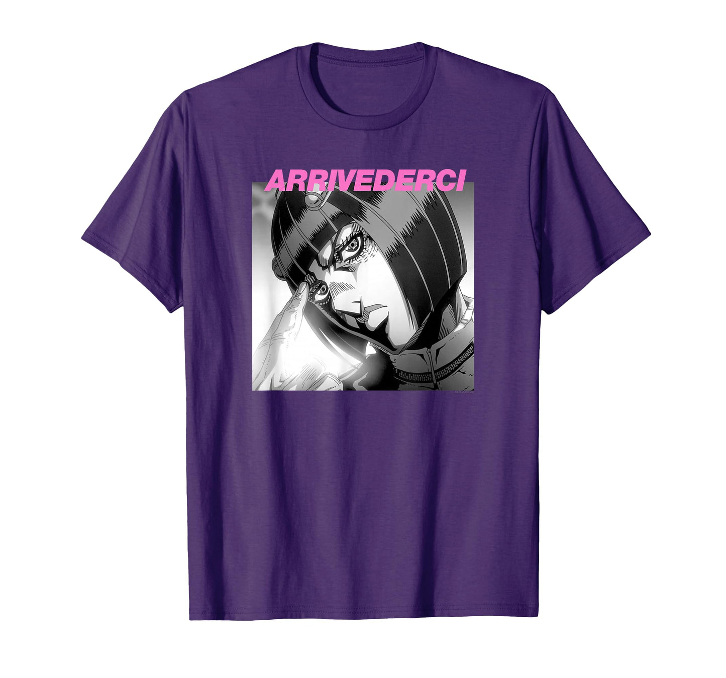 JoJo's Bizarre Adventure Part 5 Bruno Bucciarati Arrivederci T-Shirt