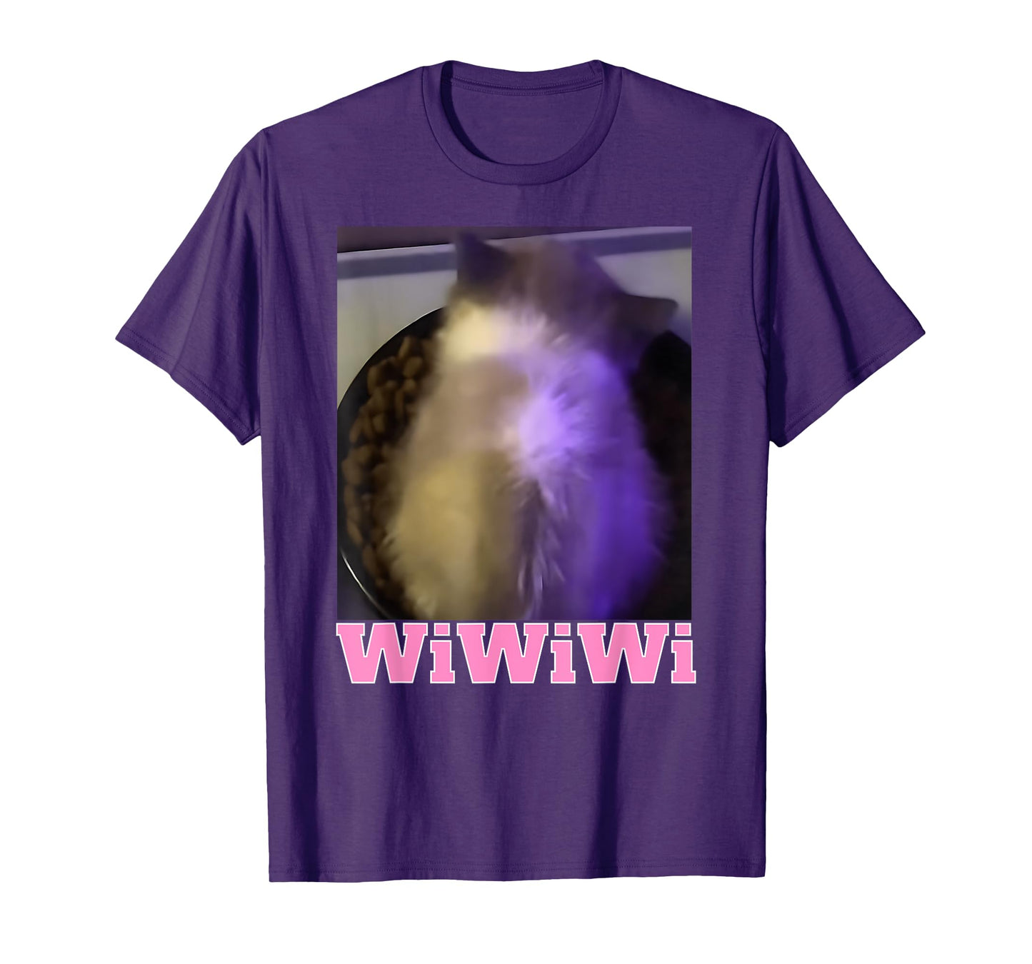 Funny wiwiwi cat meme viral gen z trend brainrot T-Shirt