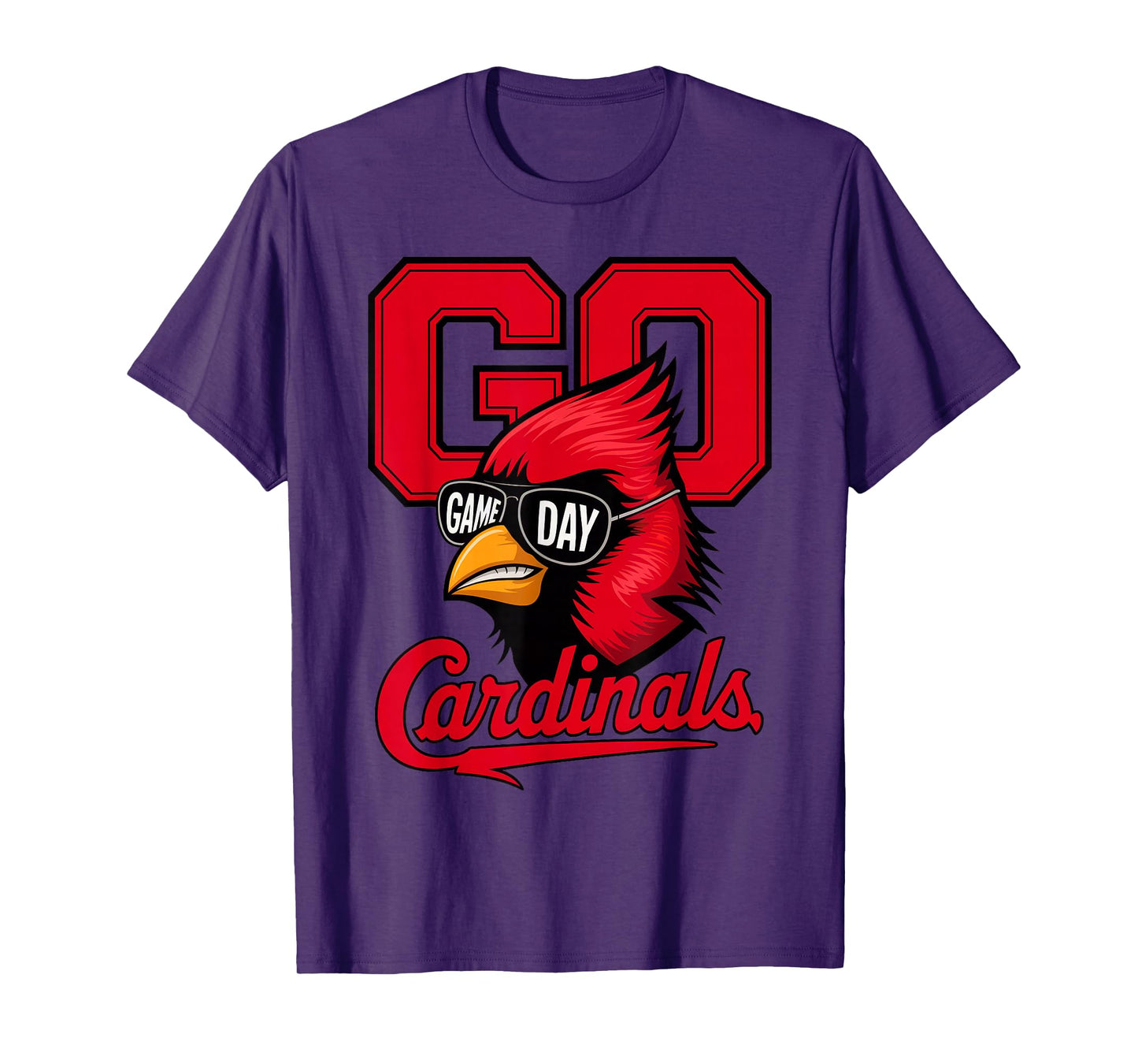 Retro Go Cardinals Game Day Gifts for Men Women Kid Boy Girl T-Shirt