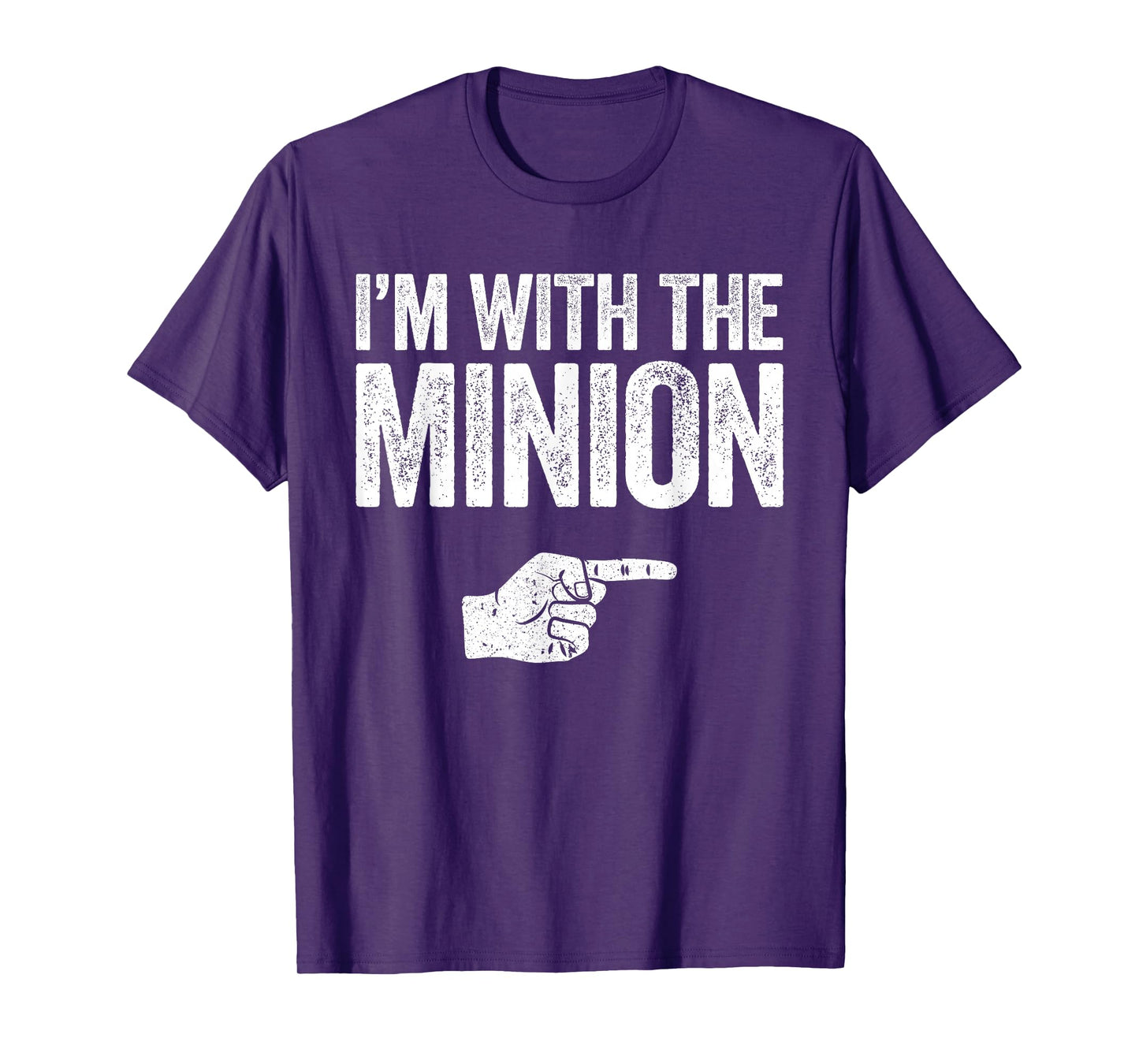I'm with The Minion Shirt Adult Kids Men Women Costume T-Shirt