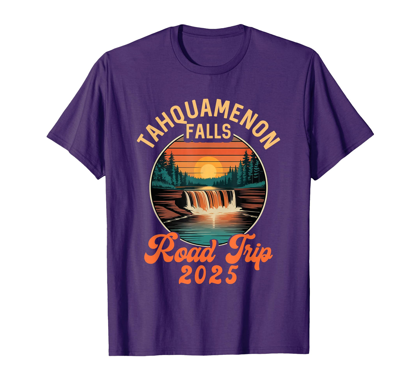 Tahquamenon Falls Road Trip 2025 Summer Vacation Family T-Shirt