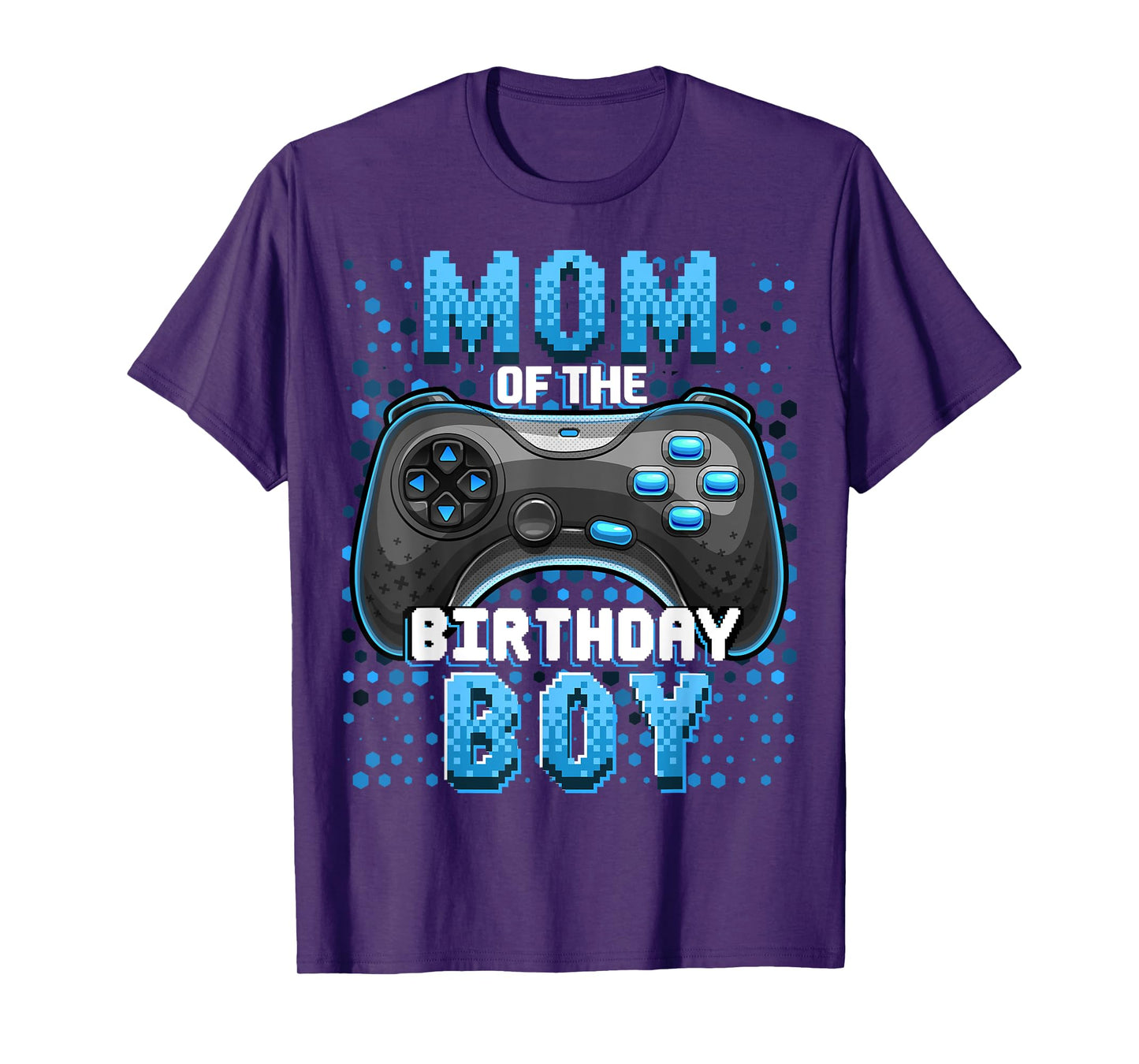 Mom of the Birthday Boy Matching Video Gamer Birthday Party T-Shirt