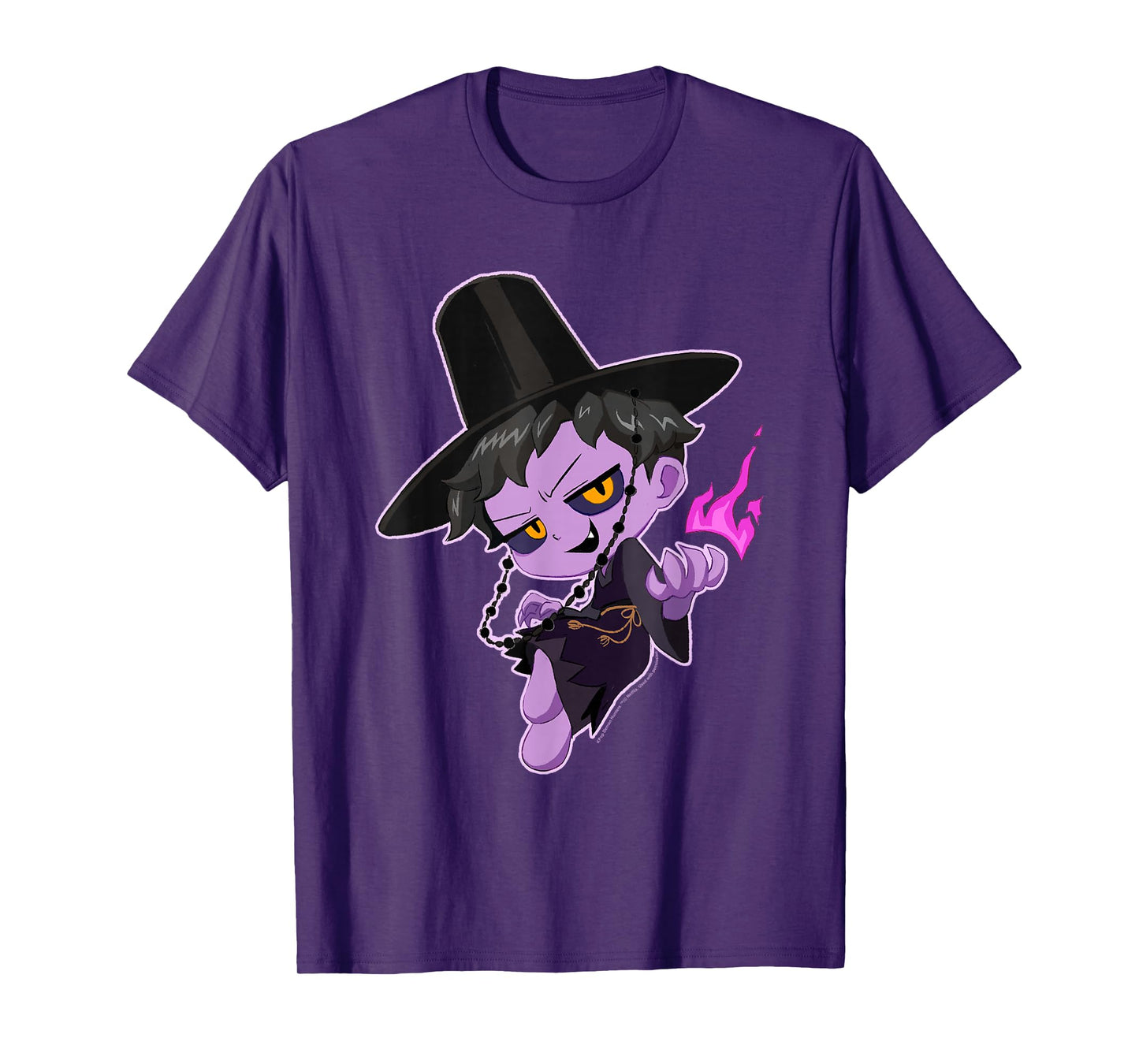 Kpop Demon Hunters Halloween Mischievous Chibi Demon Jinu T-Shirt