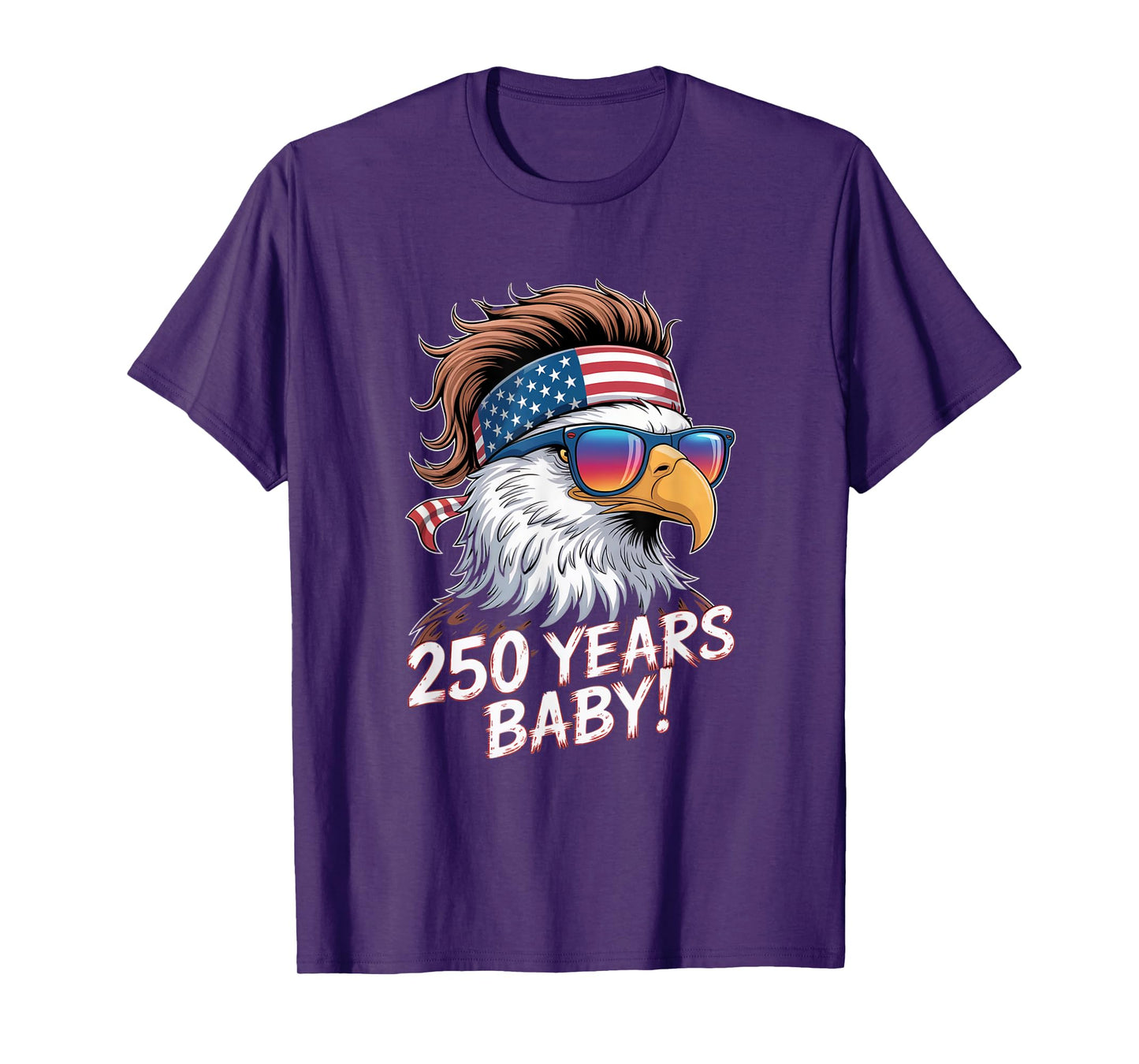 250 Years Baby American Bald Eagle USA 250th Anniversary T-Shirt