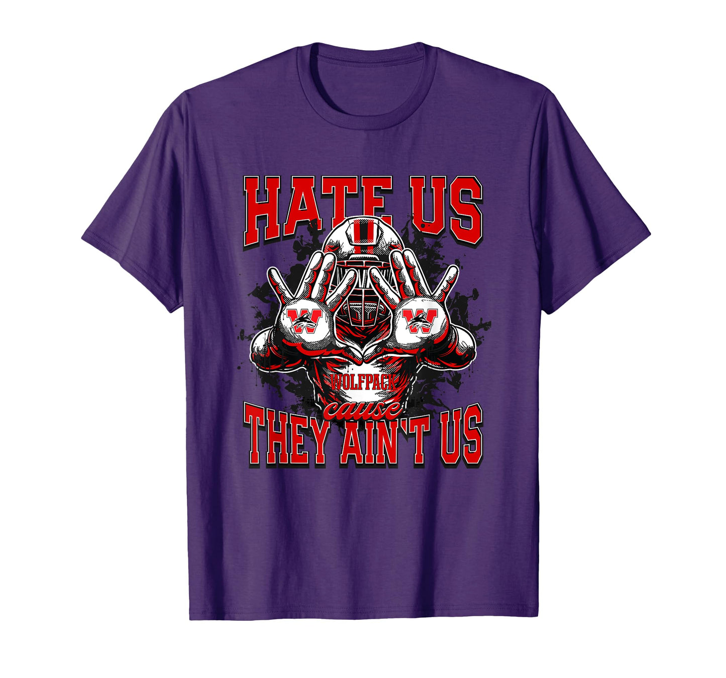 Walkertown Wolfpack Logo Hate Us Cause They Ain't HS T-Shirt