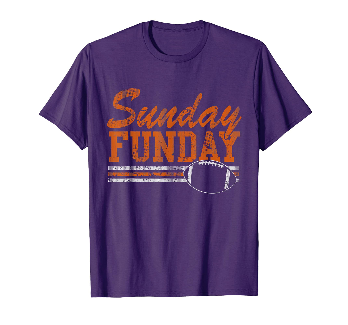 Retro Sunday Funday Football Fan Men Women Kids T-Shirt