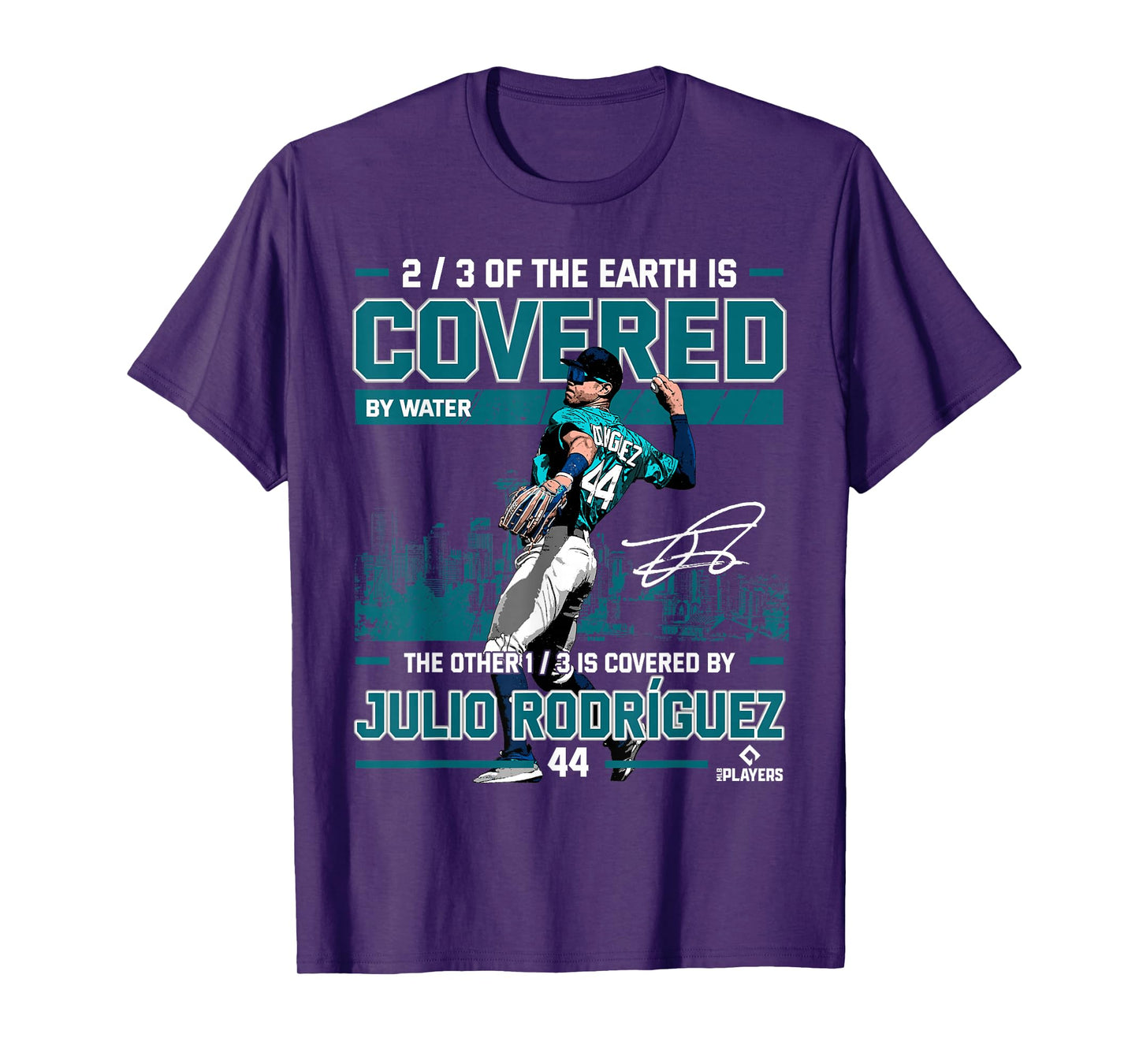 Covered Julio Rodriguez Seattle MLBPA T-Shirt