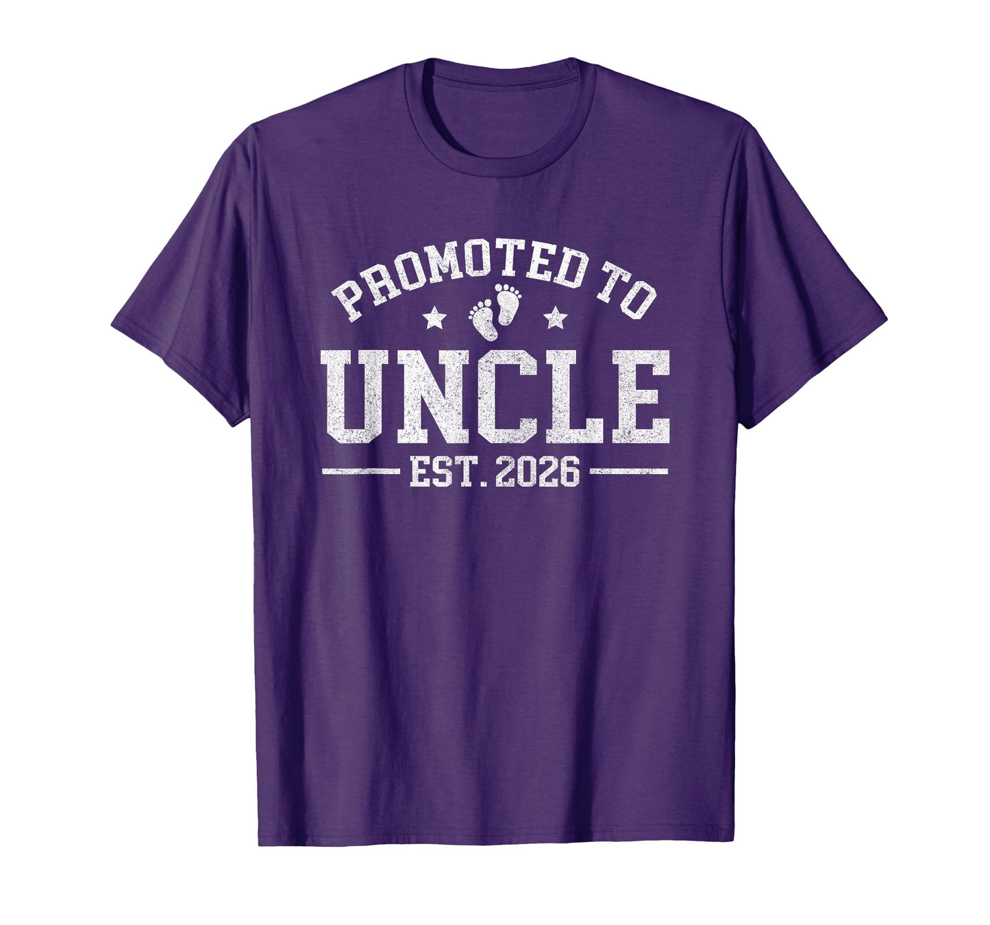 Promoted to Uncle est. 2026 Baby Announcement for Uncle T-Shirt