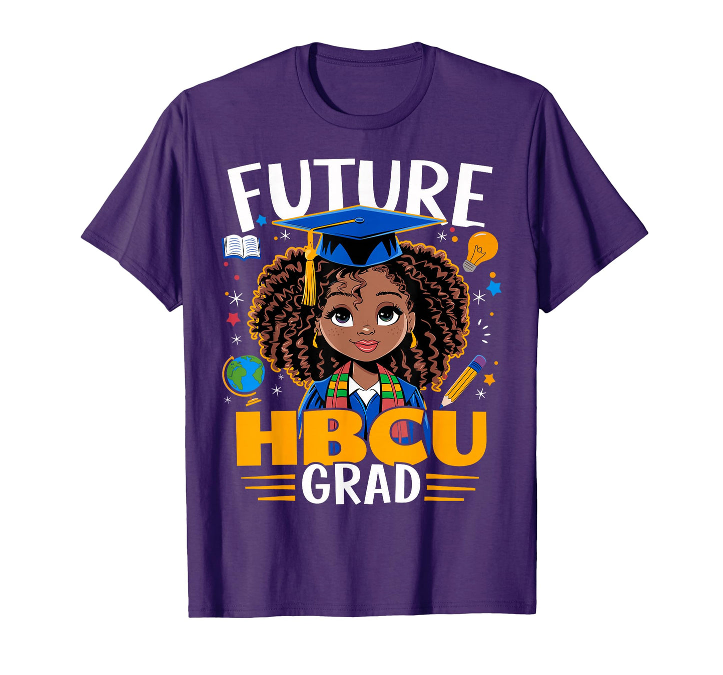 Future HBCU Grad Black Girl Graduation HBCU T-Shirt