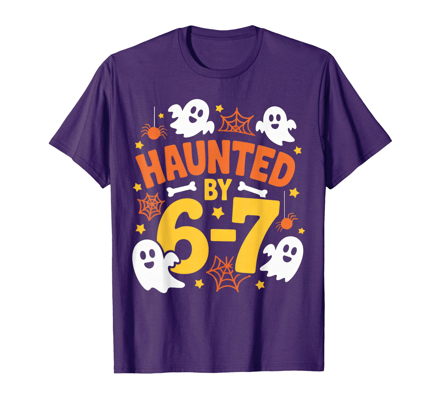 Haunted by 6-7 Halloween 6-7 Costume T-Shirt