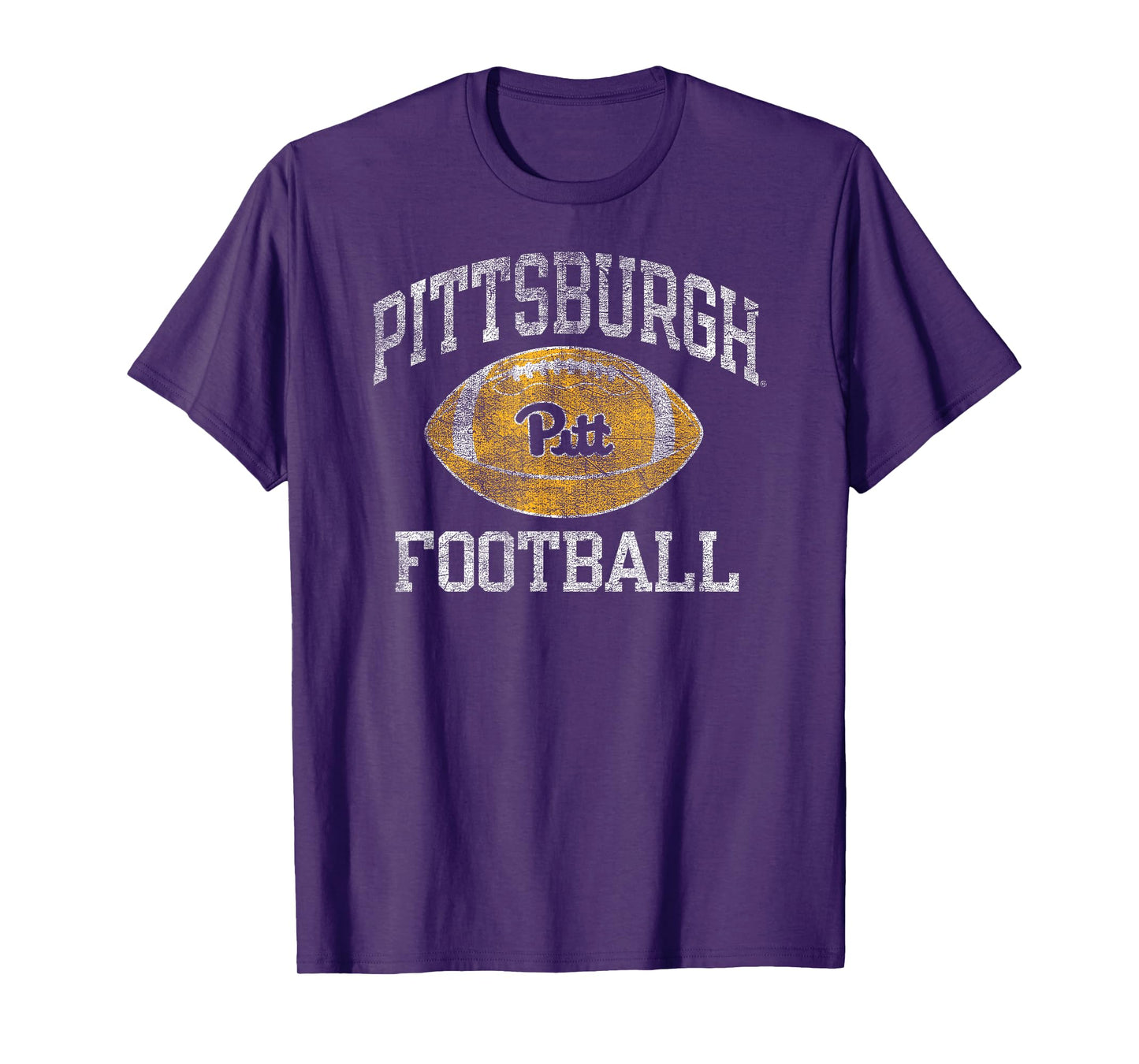 Pittsburgh Panthers Football Intensity Vintage Royal T-Shirt