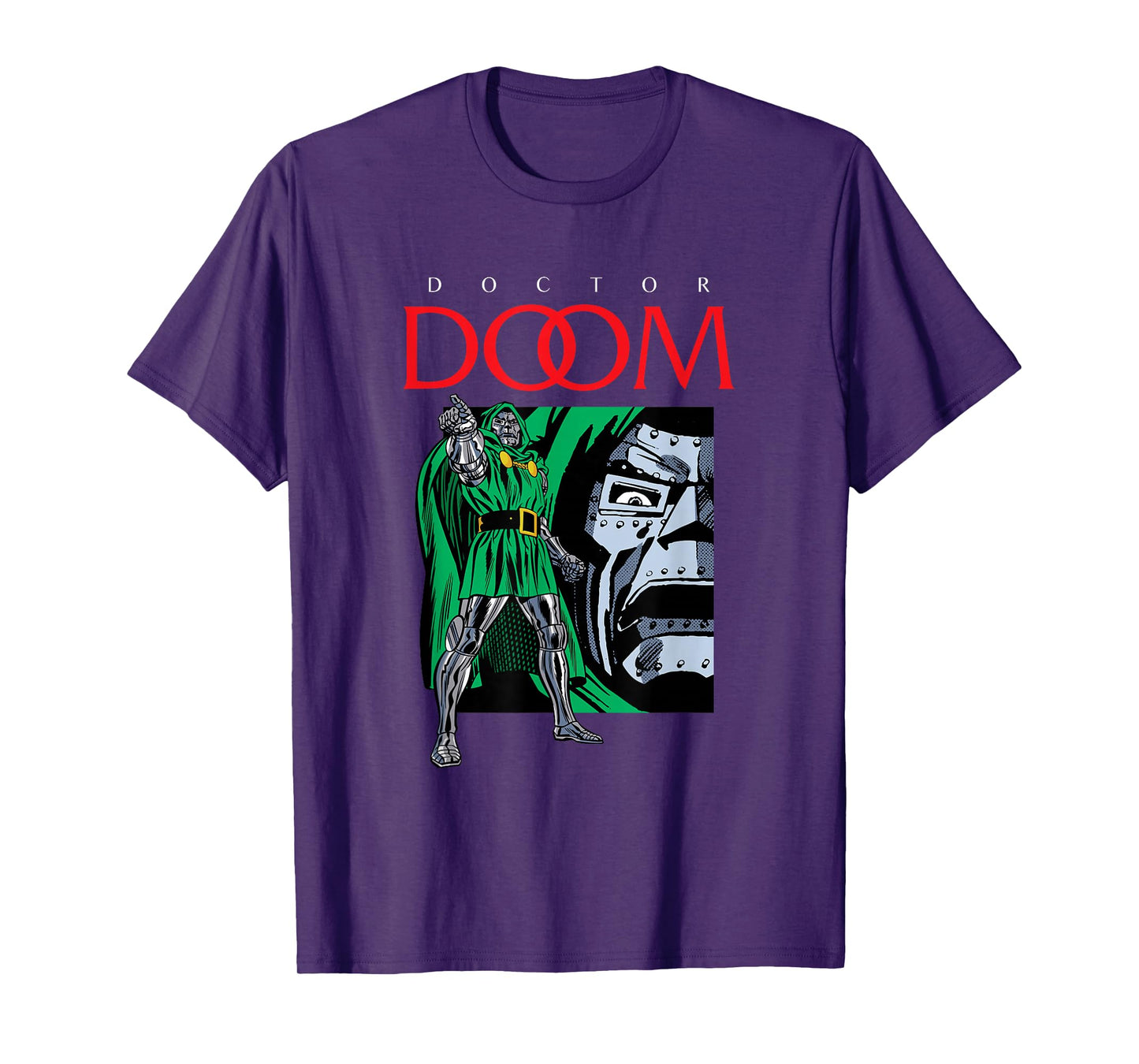 Marvel Comics Doctor Doom Fantastic Super Villain T-Shirt