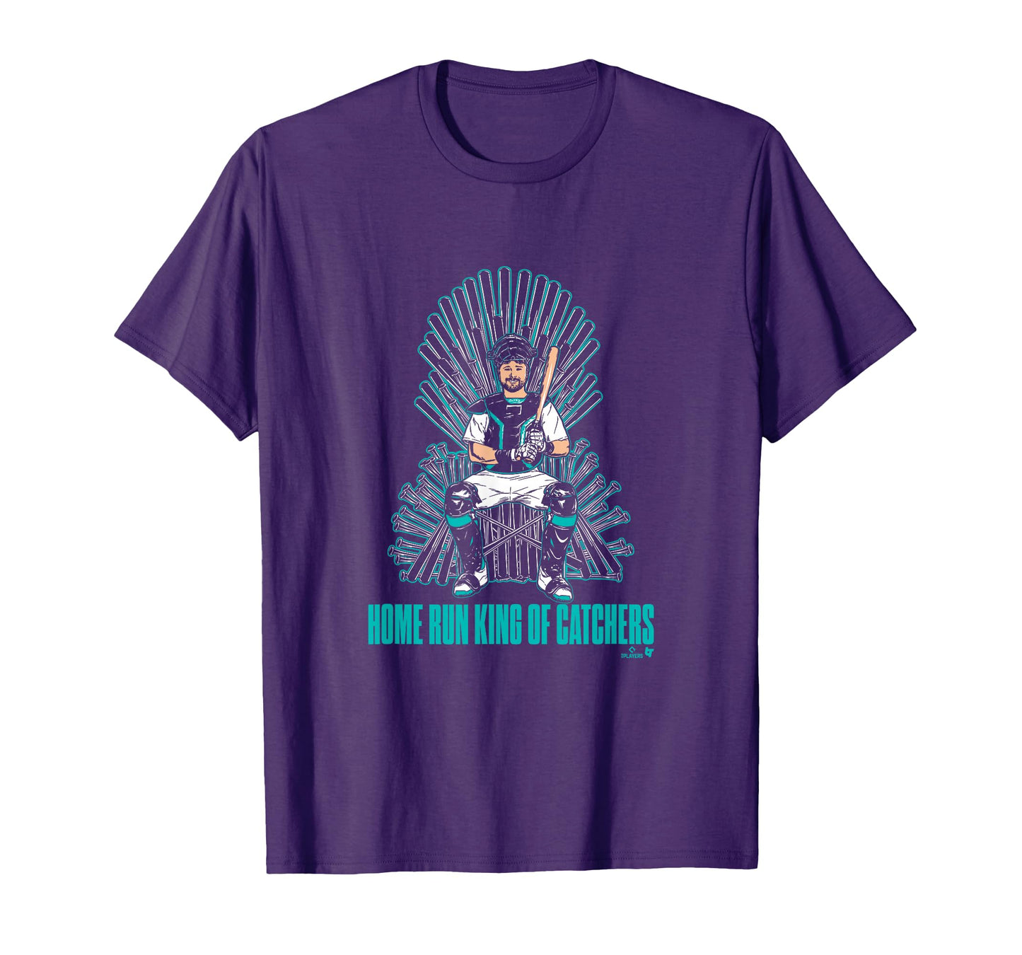 Cal Raleigh - Home Run King of Catchers - Seattle Baseball T-Shirt