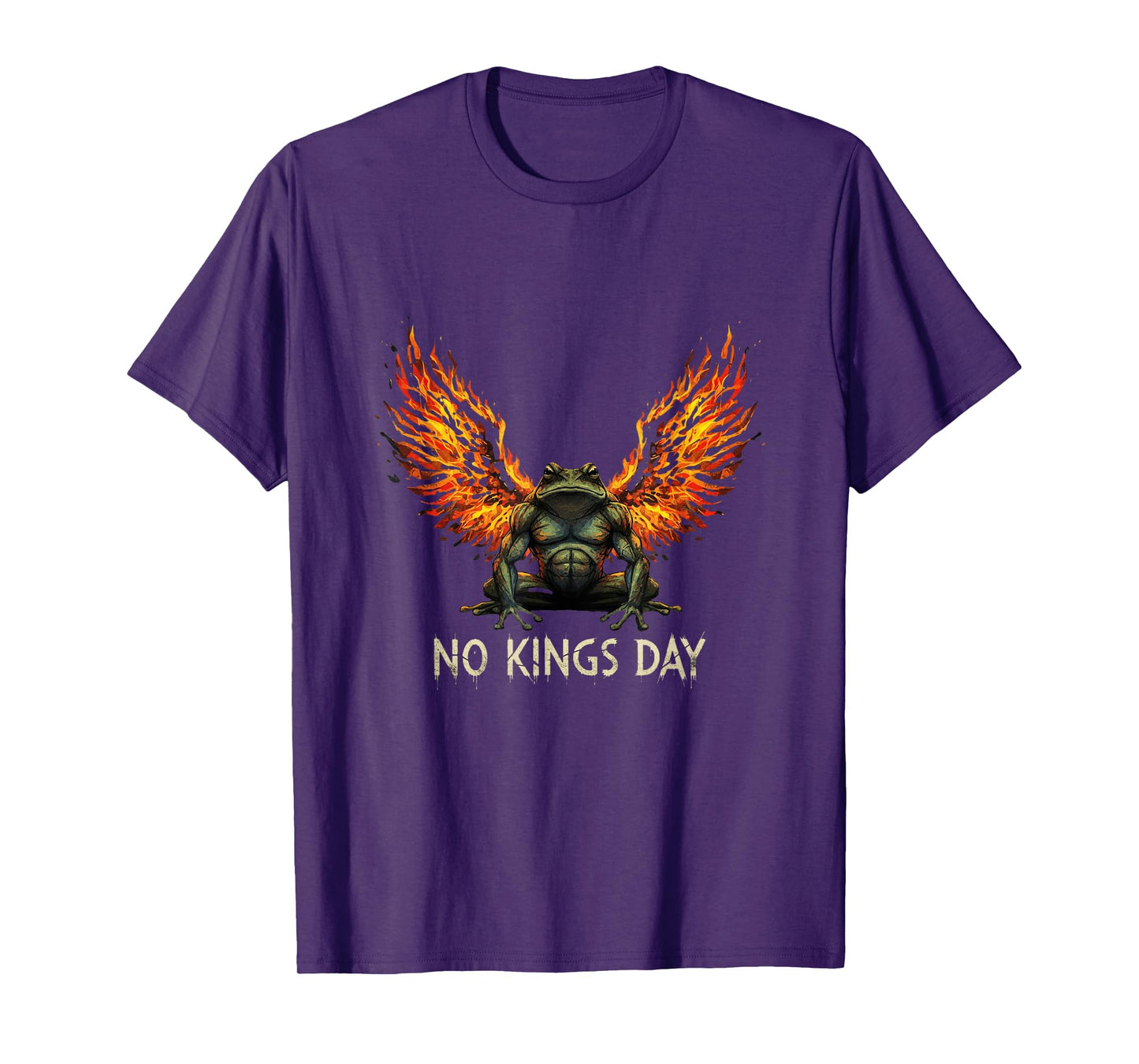 No Kings Day Portland Shirt Frog Protest T-Shirt