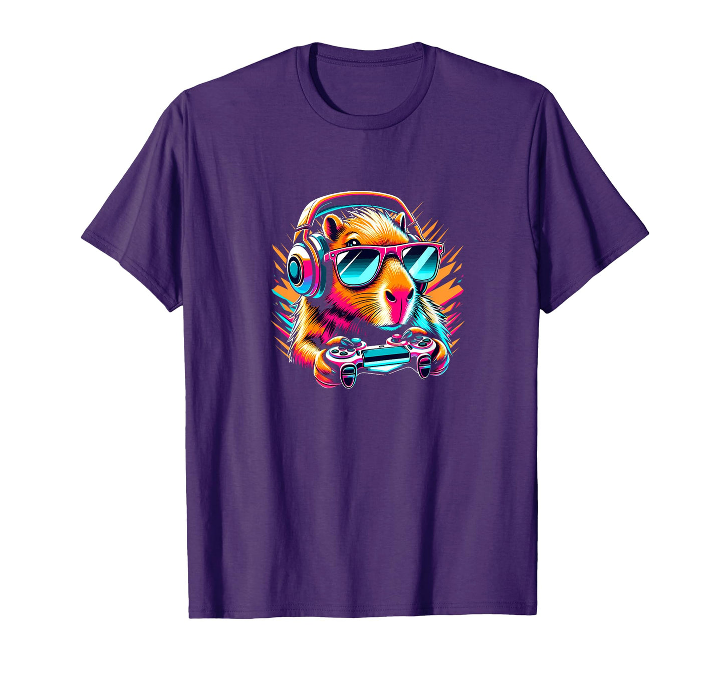 Capybara Video Games Capybara Funny T-Shirt