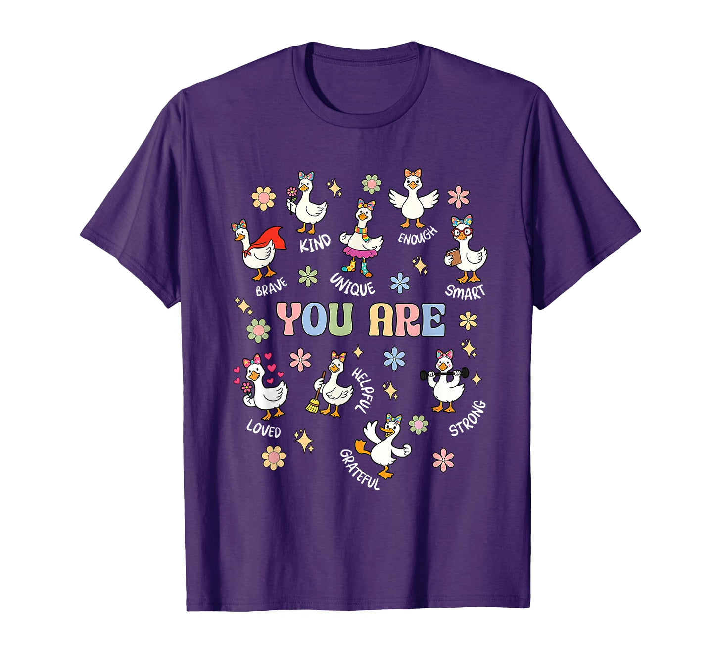 Silly Goose You are Kind Funny Goose for Teachers Kids T-Shirt