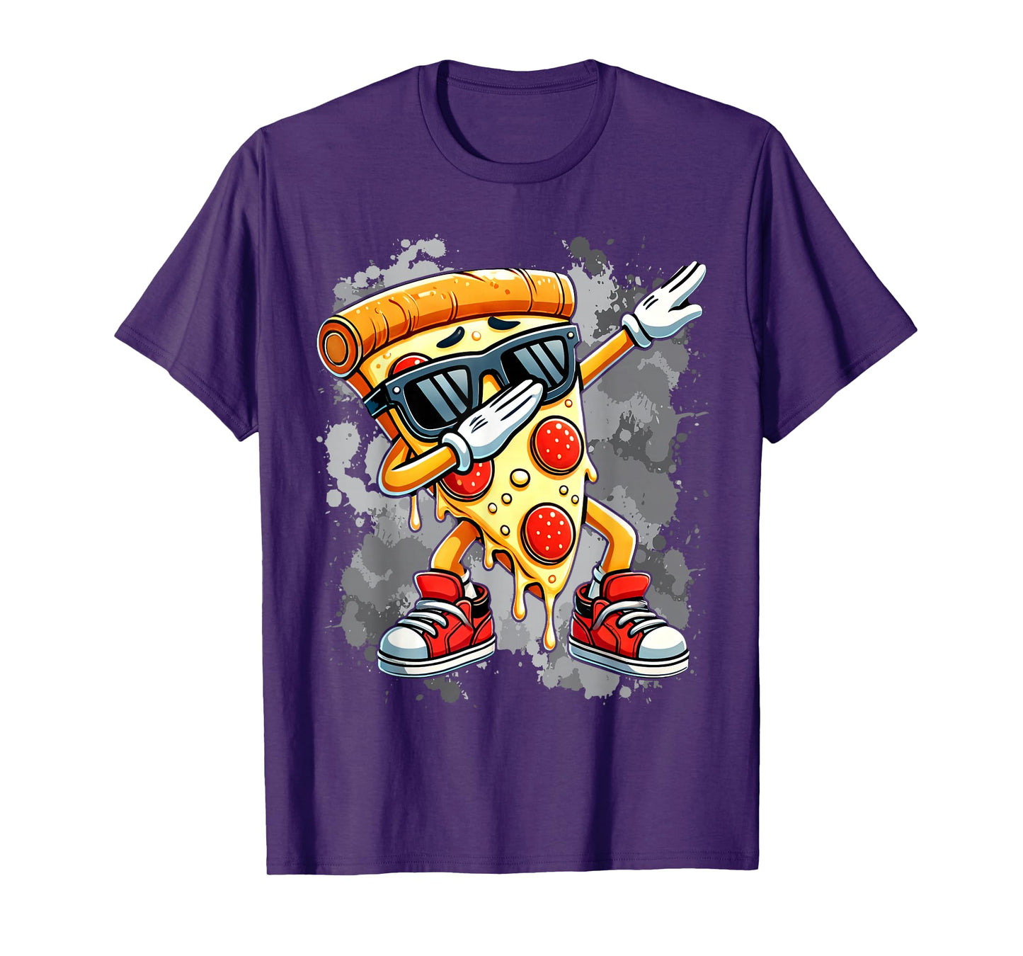 Dabbing Pizza Slice Dance Pizza Toddler Boy Dancing Pizza T-Shirt
