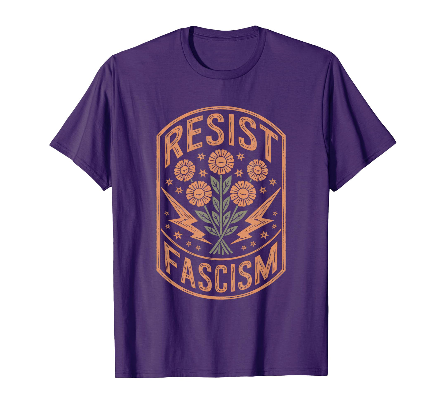 Resist Fascism Protest Trump Anti Trump T-Shirt