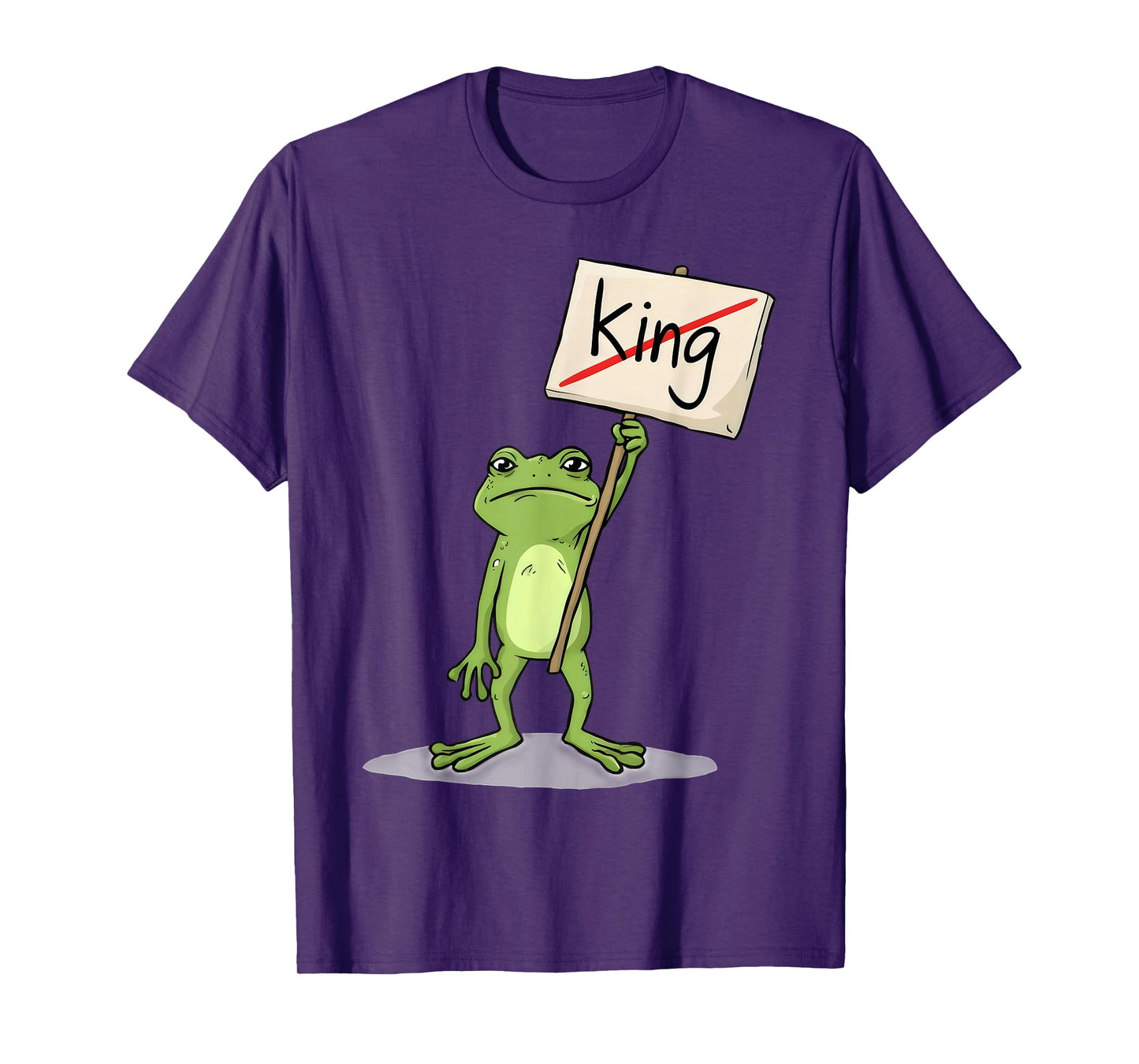 No King Frog Protest, Portland Frogs Activist T-Shirt