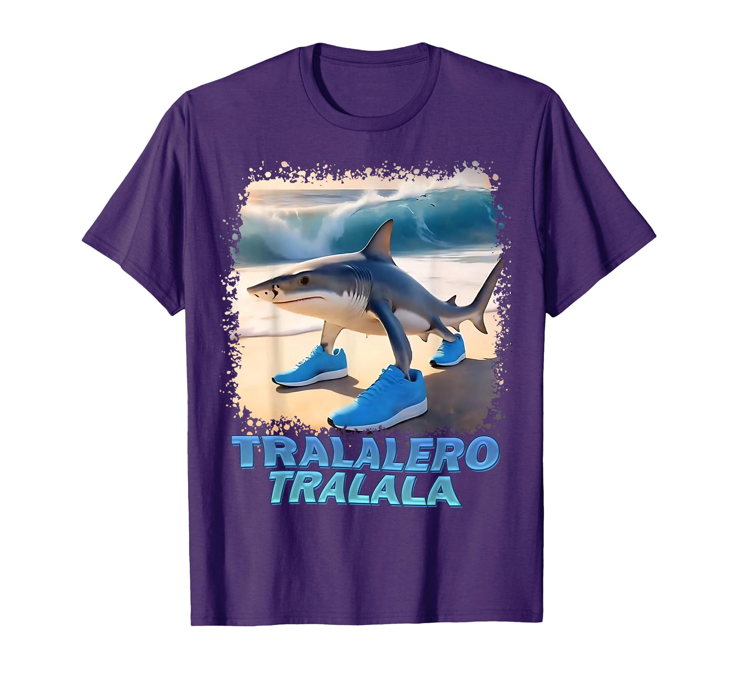 Tralalero Tralala Italian Brainrot Meme T-Shirt