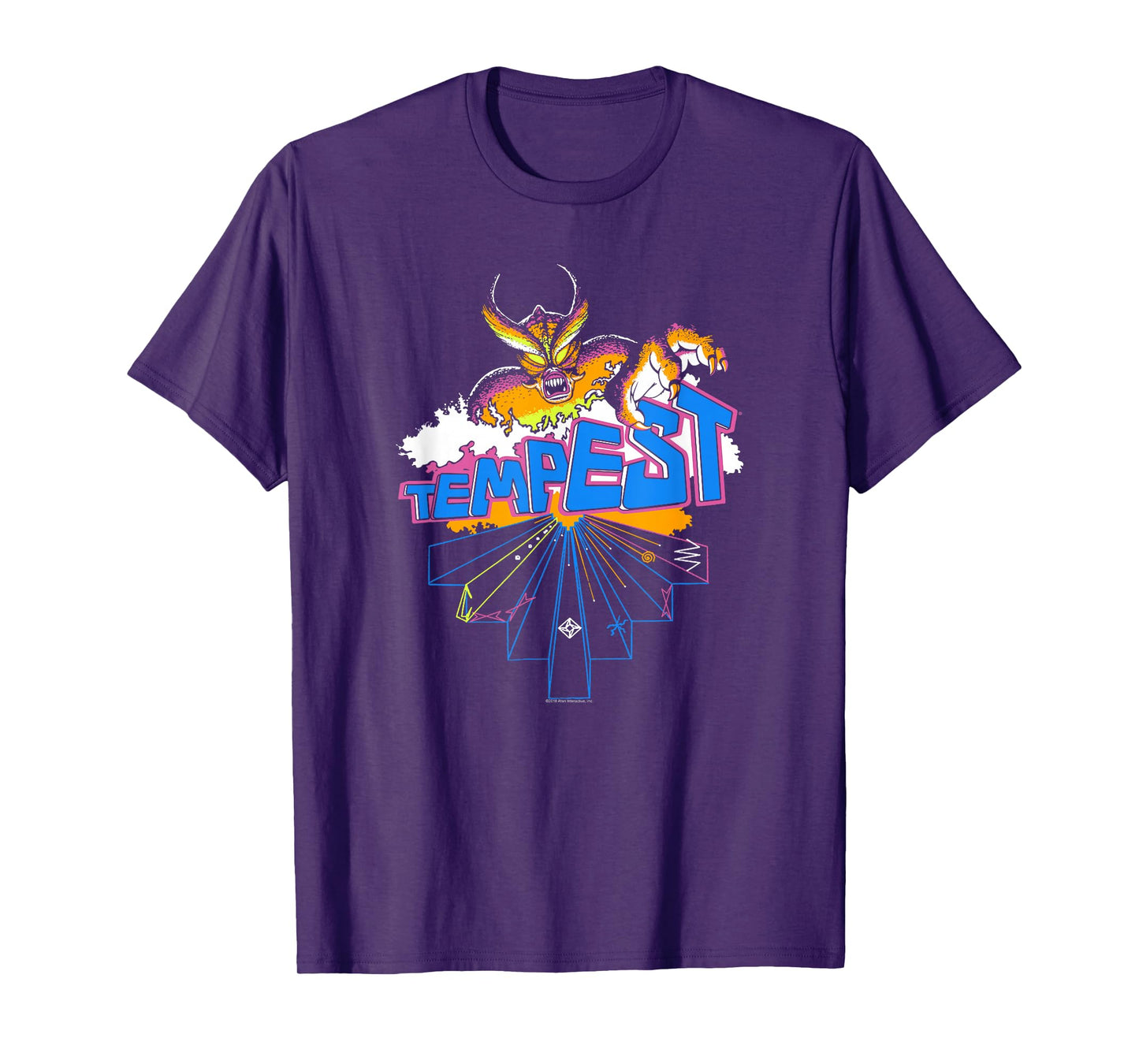 ATARI Tempest Screenshot Monster T-Shirt