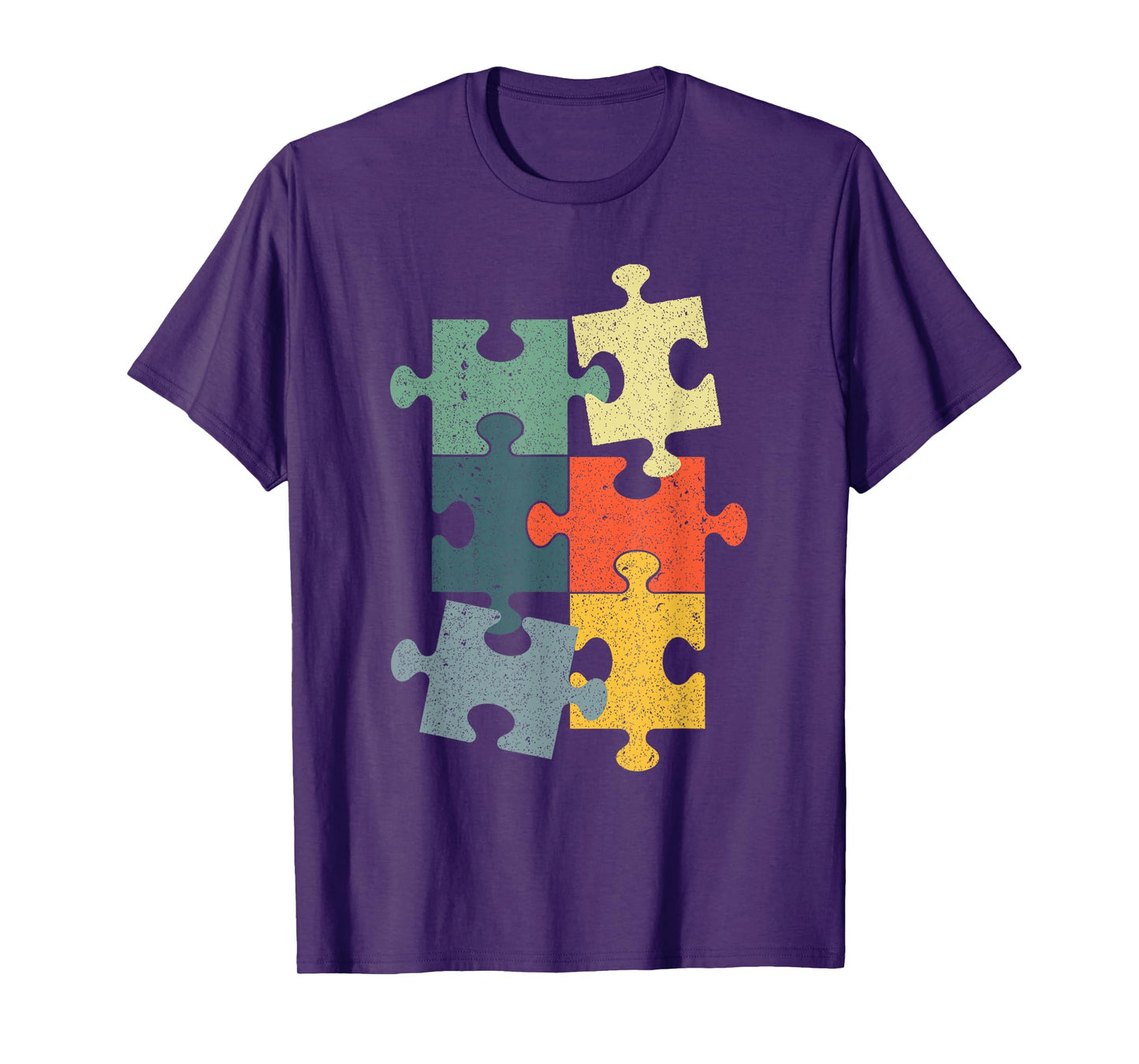 Cute Puzzle Piece Design For Men Women Puzzler Jigsaw Puzzle T-Shirt